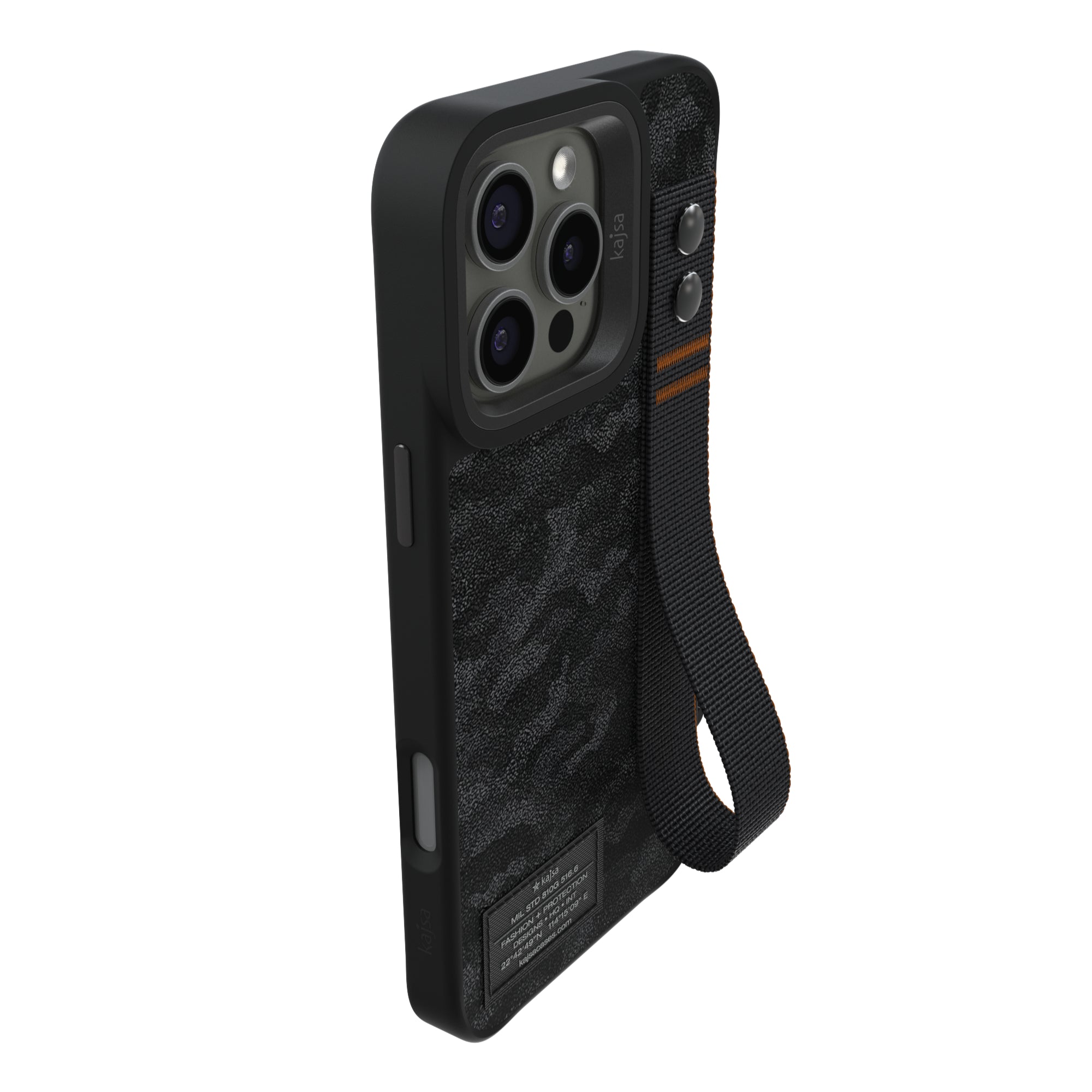 Outdoor Collection - Shimmer Camo Straps Back Case for iPhone 16 (MagSafe Compatible)