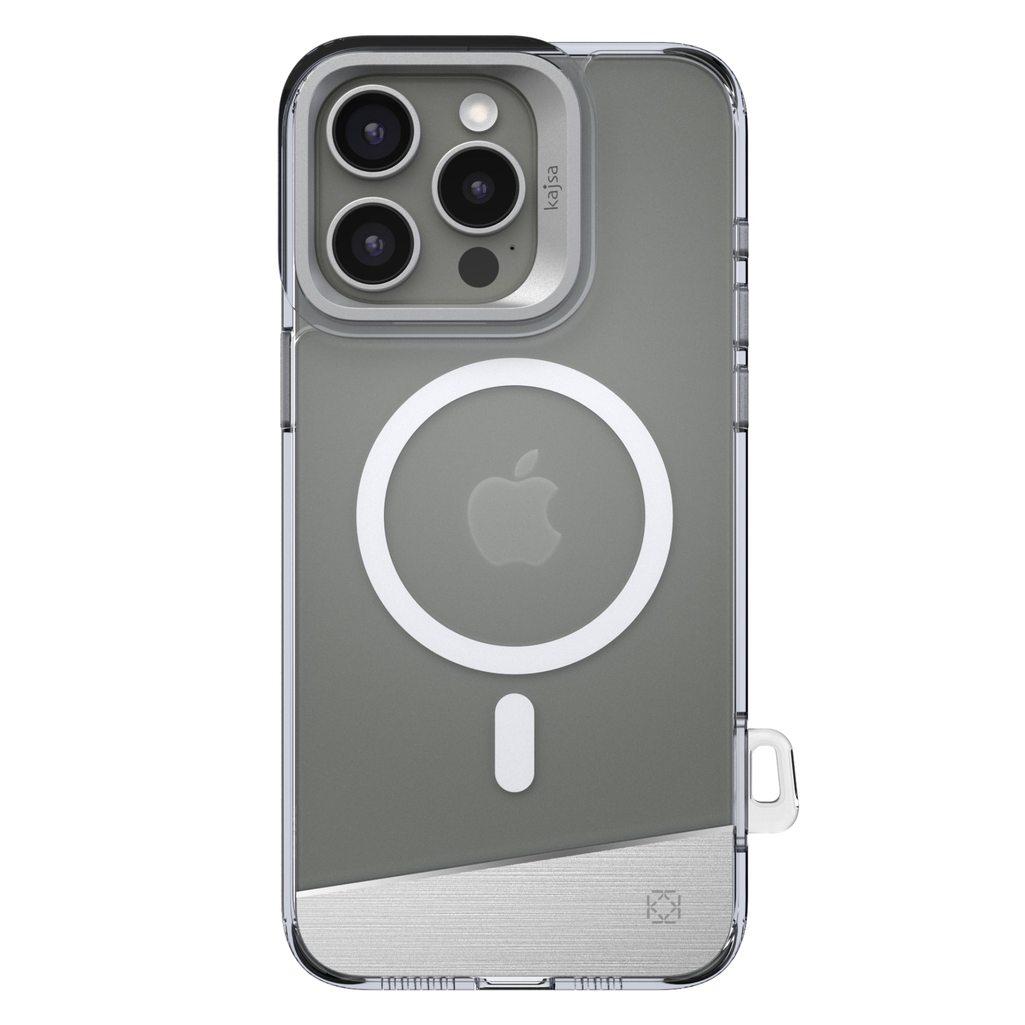 Trans-Shield Collection - Aluminium Back Case for iPhone 15 (MagSafe Compatible)