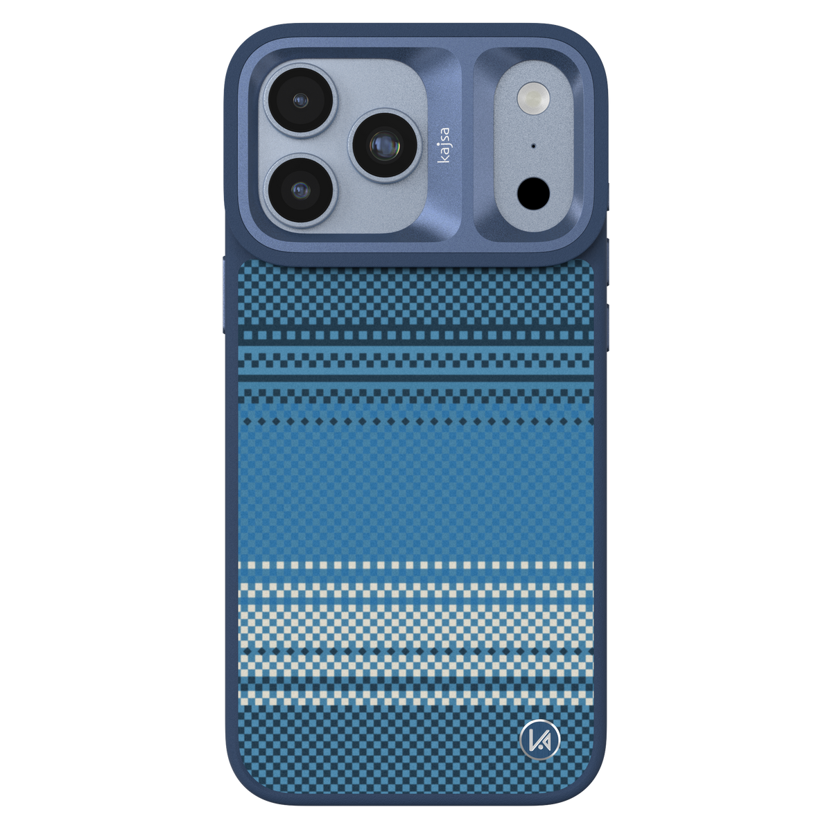 Resort Collection - Gradient Stripe Pattern Back Case for iPhone 18 (MagSafe Compatible)