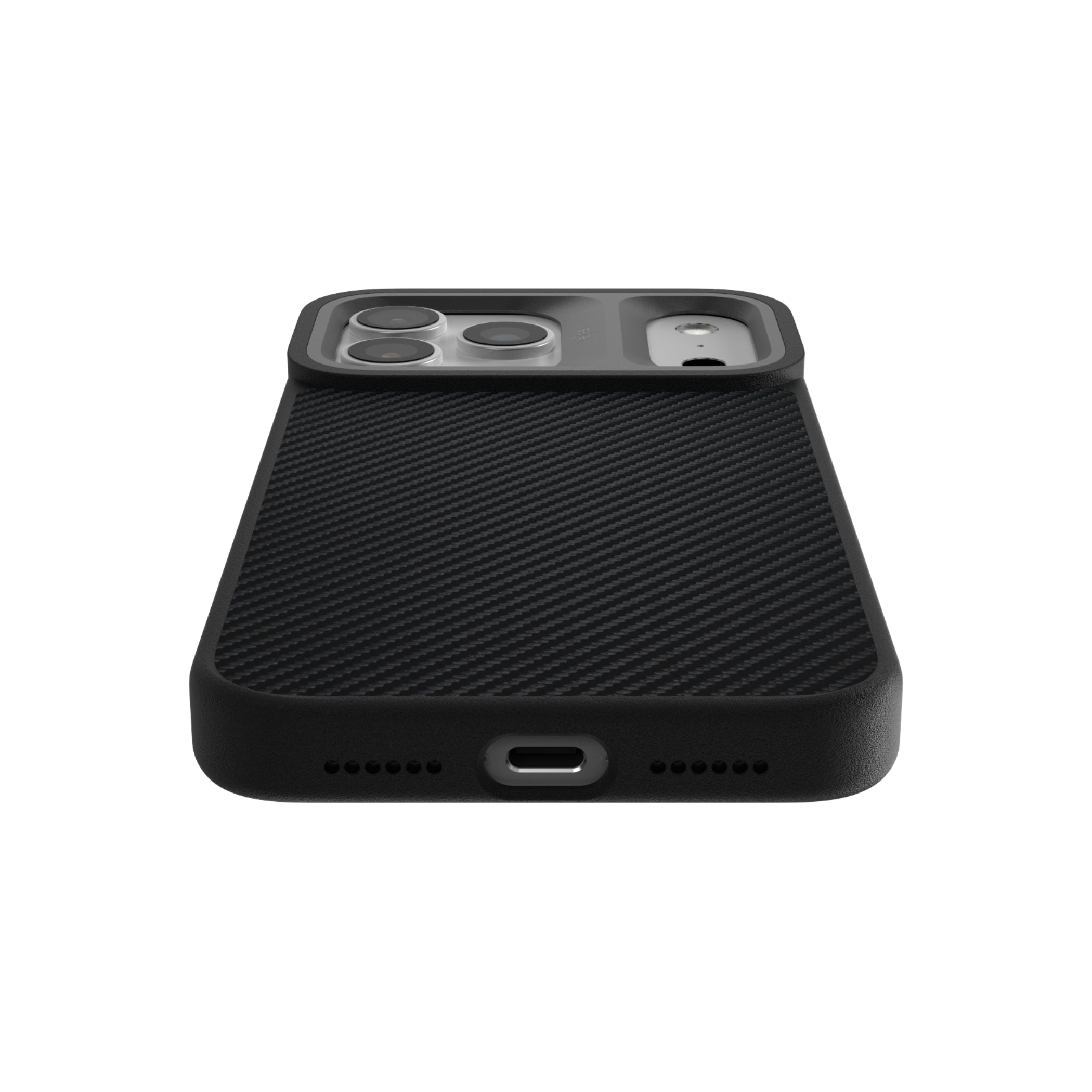 Glamorous Collection - Straw Mat Pattern Back Case for iPhone 17 (MagSafe Compatible)