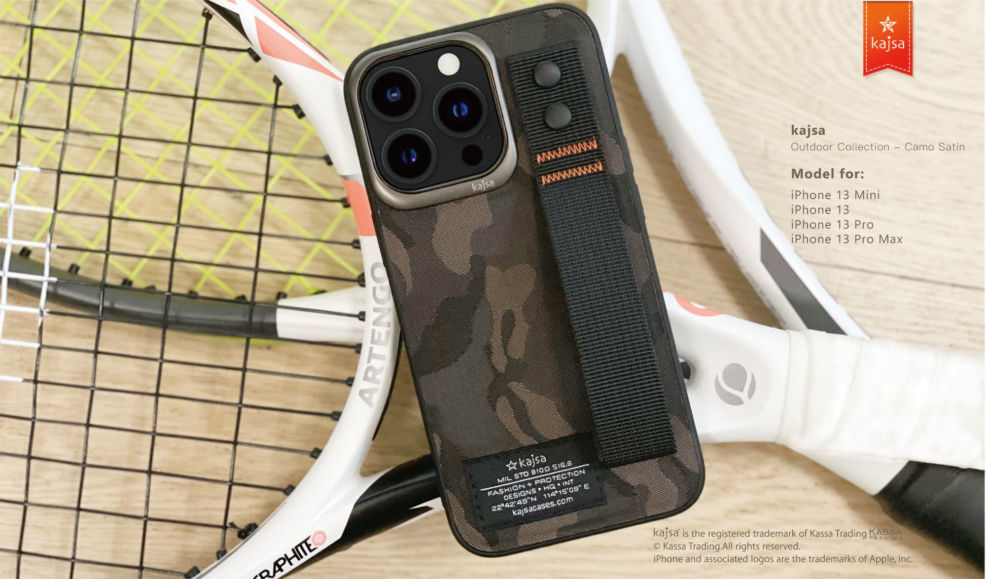 Outdoor Collection - Camo Satin Back Case for iPhone 13-Phone Case- phone case - phone cases- phone cover- iphone cover- iphone case- iphone cases- leather case- leather cases- DIYCASE - custom case - leather cover - hand strap case - croco pattern case - snake pattern case - carbon fiber phone case - phone case brand - unique phone case - high quality - phone case brand - protective case - buy phone case hong kong - online buy phone case - iphone手機殼 - 客製化手機殼 - samsung 手機殼 - 香港手機殼 - 買電話殼