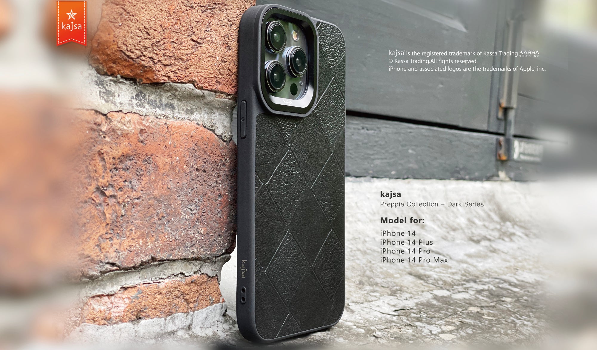 Preppie Collection - Dark Series Back Case for iPhone 14-Phone Case- phone case - phone cases- phone cover- iphone cover- iphone case- iphone cases- leather case- leather cases- DIYCASE - custom case - leather cover - hand strap case - croco pattern case - snake pattern case - carbon fiber phone case - phone case brand - unique phone case - high quality - phone case brand - protective case - buy phone case hong kong - online buy phone case - iphone手機殼 - 客製化手機殼 - samsung 手機殼 - 香港手機殼 - 買電話殼