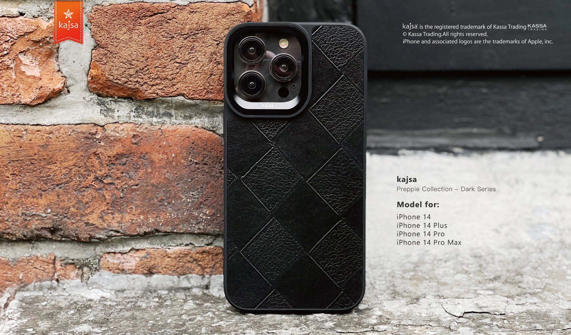 Preppie Collection - Dark Series Back Case for iPhone 14-Phone Case- phone case - phone cases- phone cover- iphone cover- iphone case- iphone cases- leather case- leather cases- DIYCASE - custom case - leather cover - hand strap case - croco pattern case - snake pattern case - carbon fiber phone case - phone case brand - unique phone case - high quality - phone case brand - protective case - buy phone case hong kong - online buy phone case - iphone手機殼 - 客製化手機殼 - samsung 手機殼 - 香港手機殼 - 買電話殼