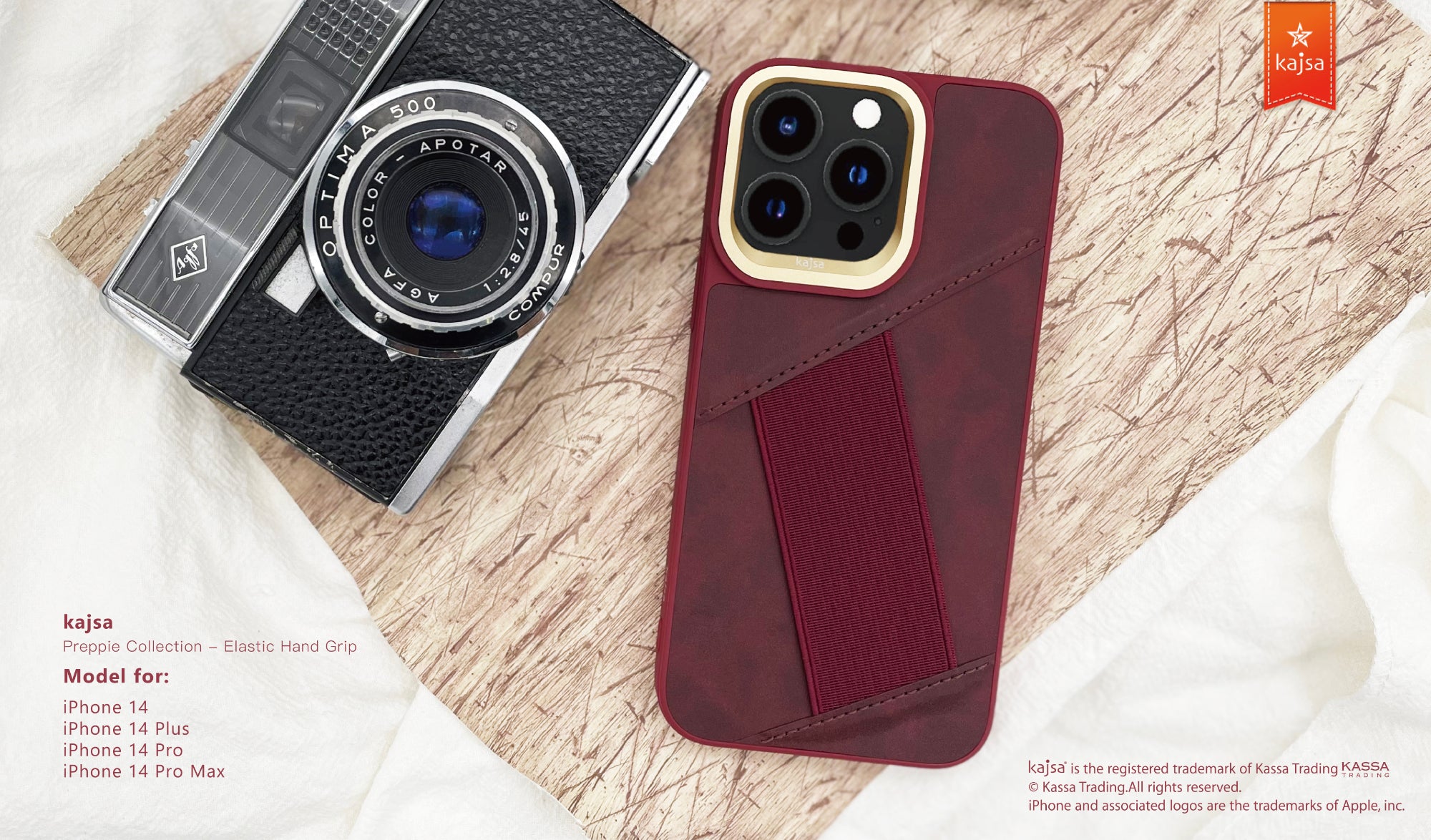 Preppie Collection - Elastic Hand Grip back case for iPhone 14-Phone Case- phone case - phone cases- phone cover- iphone cover- iphone case- iphone cases- leather case- leather cases- DIYCASE - custom case - leather cover - hand strap case - croco pattern case - snake pattern case - carbon fiber phone case - phone case brand - unique phone case - high quality - phone case brand - protective case - buy phone case hong kong - online buy phone case - iphone手機殼 - 客製化手機殼 - samsung 手機殼 - 香港手機殼 - 買電話殼