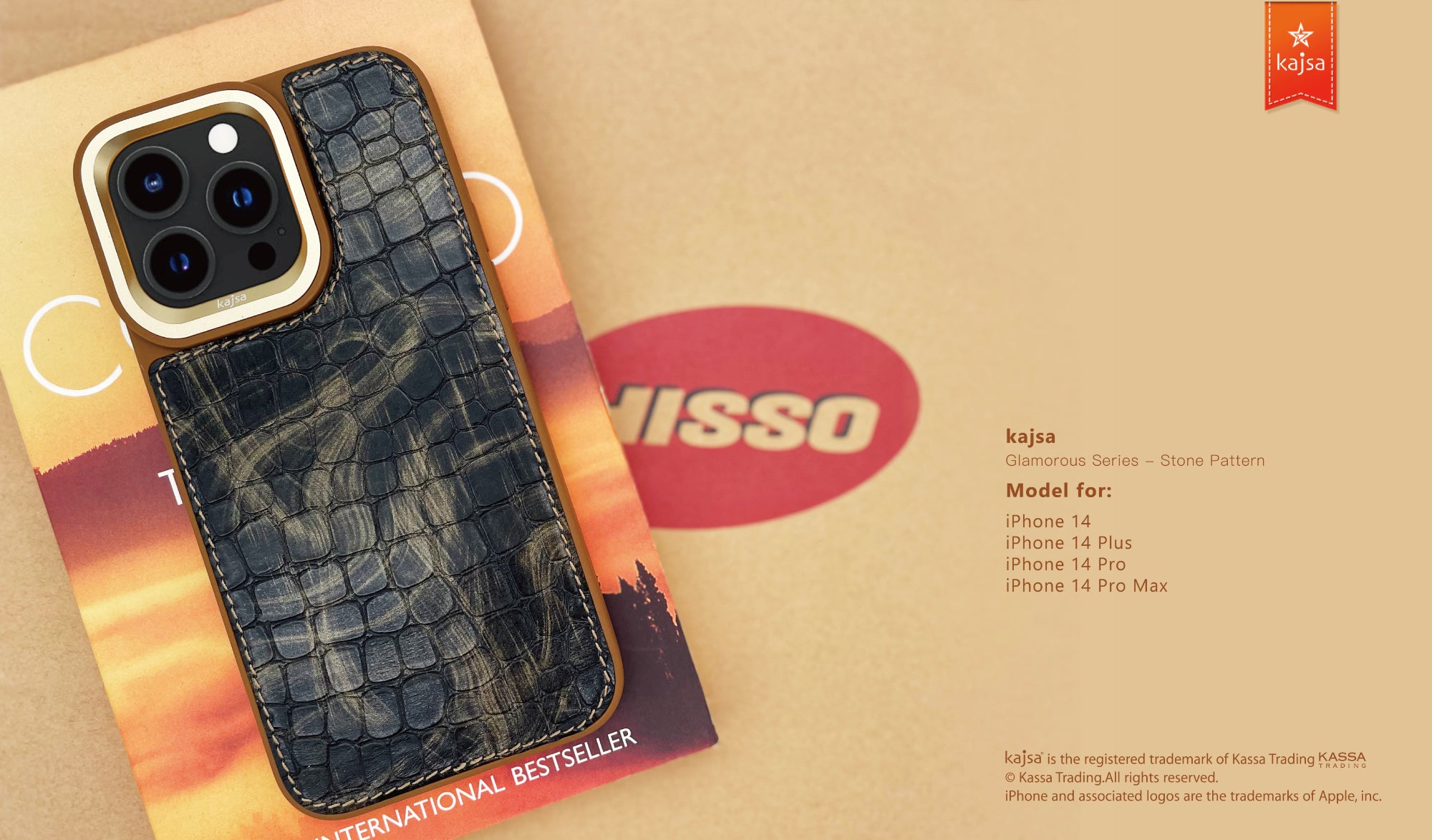 Glamorous Collection - Stone Pattern Back Case for iPhone 14-Phone Case- phone case - phone cases- phone cover- iphone cover- iphone case- iphone cases- leather case- leather cases- DIYCASE - custom case - leather cover - hand strap case - croco pattern case - snake pattern case - carbon fiber phone case - phone case brand - unique phone case - high quality - phone case brand - protective case - buy phone case hong kong - online buy phone case - iphone手機殼 - 客製化手機殼 - samsung 手機殼 - 香港手機殼 - 買電話殼