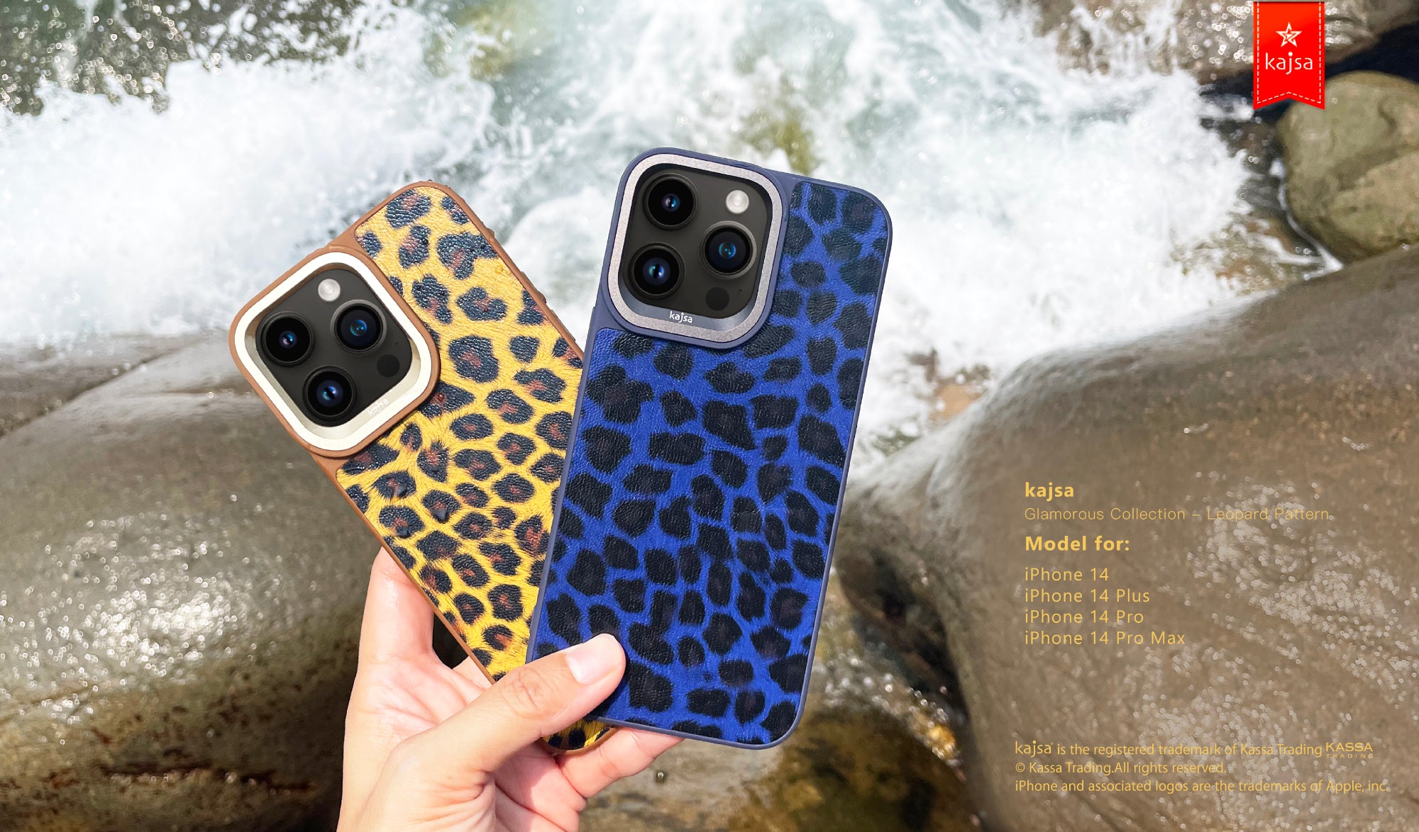 Glamorous Collection - Leopard Pattern Back Case for iPhone 14-Phone Case- phone case - phone cases- phone cover- iphone cover- iphone case- iphone cases- leather case- leather cases- DIYCASE - custom case - leather cover - hand strap case - croco pattern case - snake pattern case - carbon fiber phone case - phone case brand - unique phone case - high quality - phone case brand - protective case - buy phone case hong kong - online buy phone case - iphone手機殼 - 客製化手機殼 - samsung 手機殼 - 香港手機殼 - 買電話殼