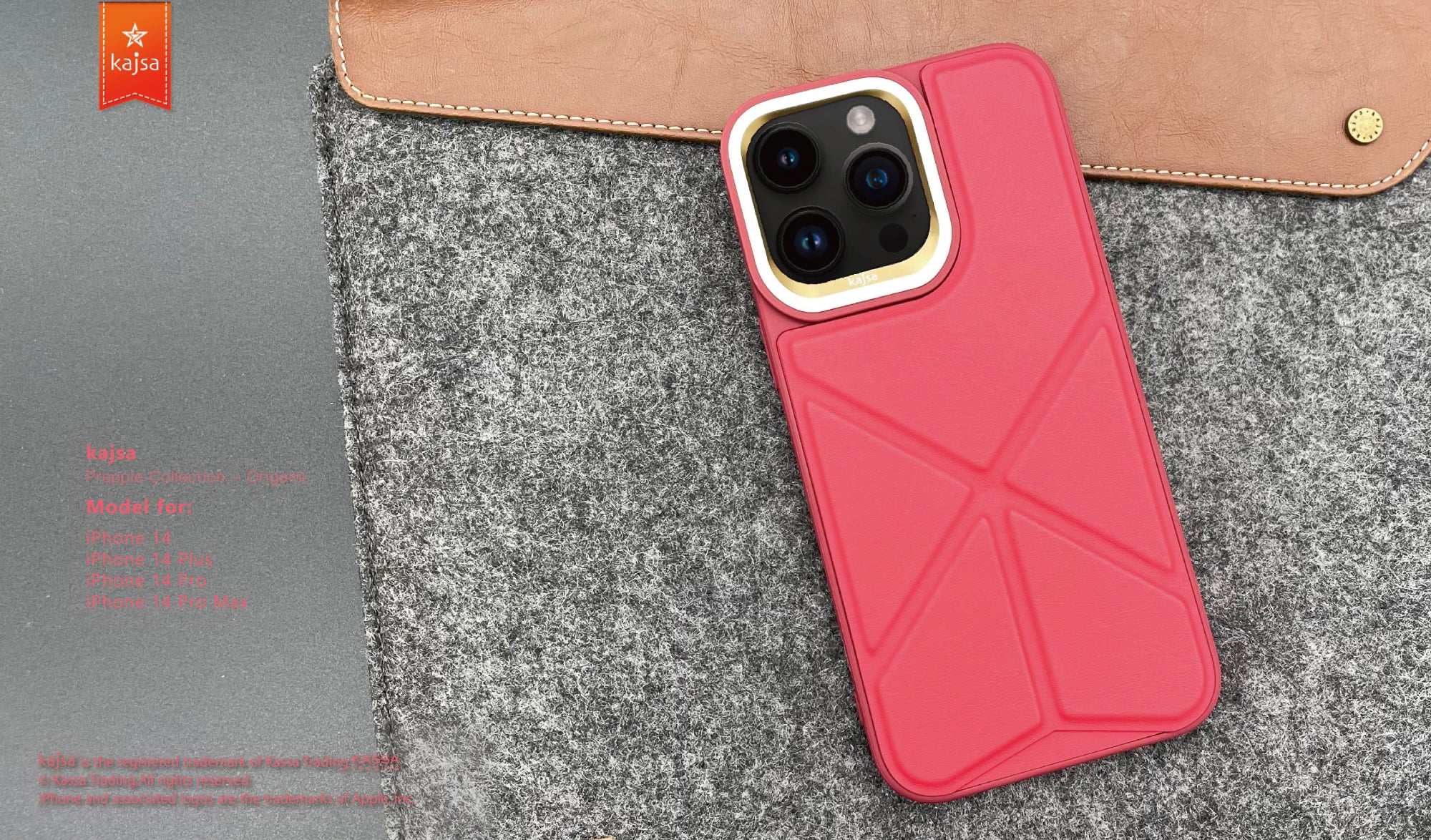 Preppie Collection - Origami Back Case for iPhone 14-Phone Case- phone case - phone cases- phone cover- iphone cover- iphone case- iphone cases- leather case- leather cases- DIYCASE - custom case - leather cover - hand strap case - croco pattern case - snake pattern case - carbon fiber phone case - phone case brand - unique phone case - high quality - phone case brand - protective case - buy phone case hong kong - online buy phone case - iphone手機殼 - 客製化手機殼 - samsung 手機殼 - 香港手機殼 - 買電話殼