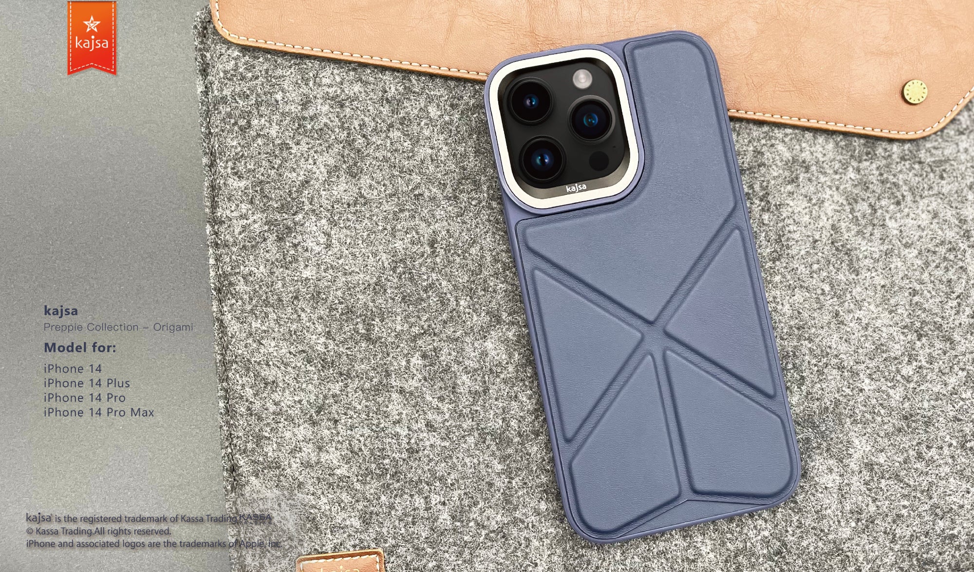 Preppie Collection - Origami Back Case for iPhone 14-Phone Case- phone case - phone cases- phone cover- iphone cover- iphone case- iphone cases- leather case- leather cases- DIYCASE - custom case - leather cover - hand strap case - croco pattern case - snake pattern case - carbon fiber phone case - phone case brand - unique phone case - high quality - phone case brand - protective case - buy phone case hong kong - online buy phone case - iphone手機殼 - 客製化手機殼 - samsung 手機殼 - 香港手機殼 - 買電話殼