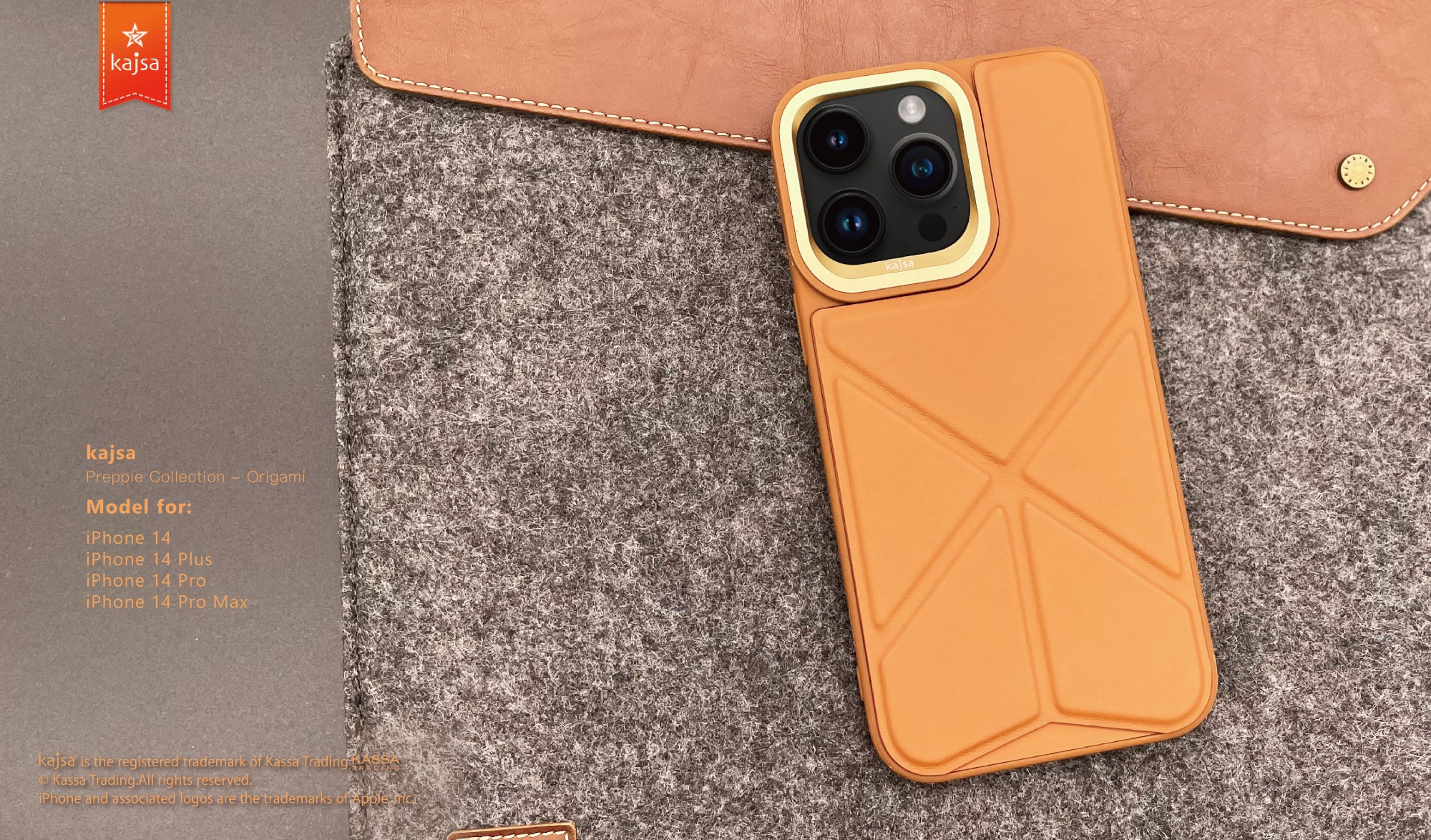 Preppie Collection - Origami Back Case for iPhone 14-Phone Case- phone case - phone cases- phone cover- iphone cover- iphone case- iphone cases- leather case- leather cases- DIYCASE - custom case - leather cover - hand strap case - croco pattern case - snake pattern case - carbon fiber phone case - phone case brand - unique phone case - high quality - phone case brand - protective case - buy phone case hong kong - online buy phone case - iphone手機殼 - 客製化手機殼 - samsung 手機殼 - 香港手機殼 - 買電話殼