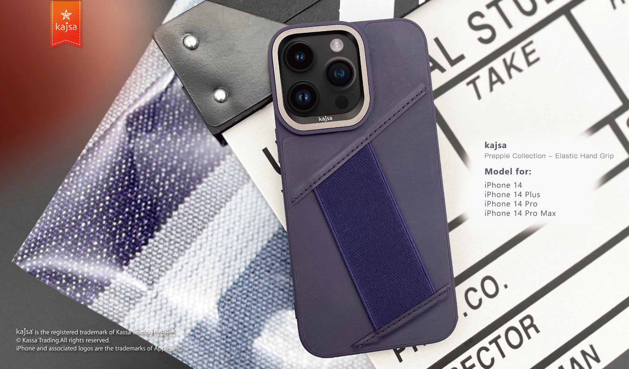 Preppie Collection - Elastic Hand Grip back case for iPhone 14-Phone Case- phone case - phone cases- phone cover- iphone cover- iphone case- iphone cases- leather case- leather cases- DIYCASE - custom case - leather cover - hand strap case - croco pattern case - snake pattern case - carbon fiber phone case - phone case brand - unique phone case - high quality - phone case brand - protective case - buy phone case hong kong - online buy phone case - iphone手機殼 - 客製化手機殼 - samsung 手機殼 - 香港手機殼 - 買電話殼