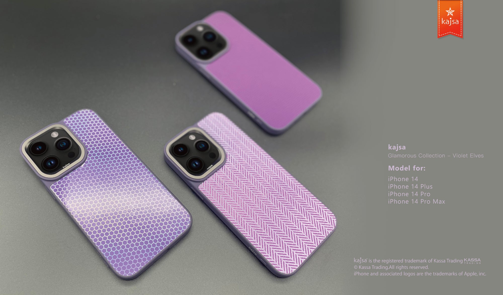 Glamorous Collection - Violet Elves Back Case for iPhone 14-Phone Case- phone case - phone cases- phone cover- iphone cover- iphone case- iphone cases- leather case- leather cases- DIYCASE - custom case - leather cover - hand strap case - croco pattern case - snake pattern case - carbon fiber phone case - phone case brand - unique phone case - high quality - phone case brand - protective case - buy phone case hong kong - online buy phone case - iphone手機殼 - 客製化手機殼 - samsung 手機殼 - 香港手機殼 - 買電話殼