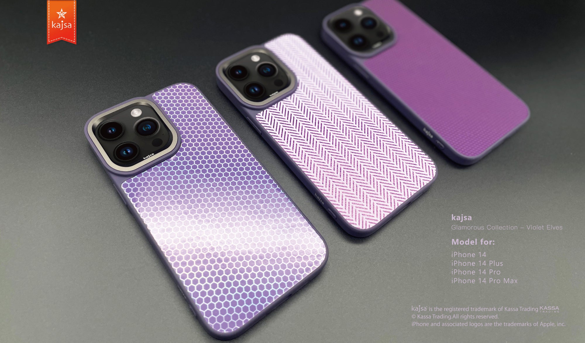 Glamorous Collection - Violet Elves Back Case for iPhone 14-Phone Case- phone case - phone cases- phone cover- iphone cover- iphone case- iphone cases- leather case- leather cases- DIYCASE - custom case - leather cover - hand strap case - croco pattern case - snake pattern case - carbon fiber phone case - phone case brand - unique phone case - high quality - phone case brand - protective case - buy phone case hong kong - online buy phone case - iphone手機殼 - 客製化手機殼 - samsung 手機殼 - 香港手機殼 - 買電話殼