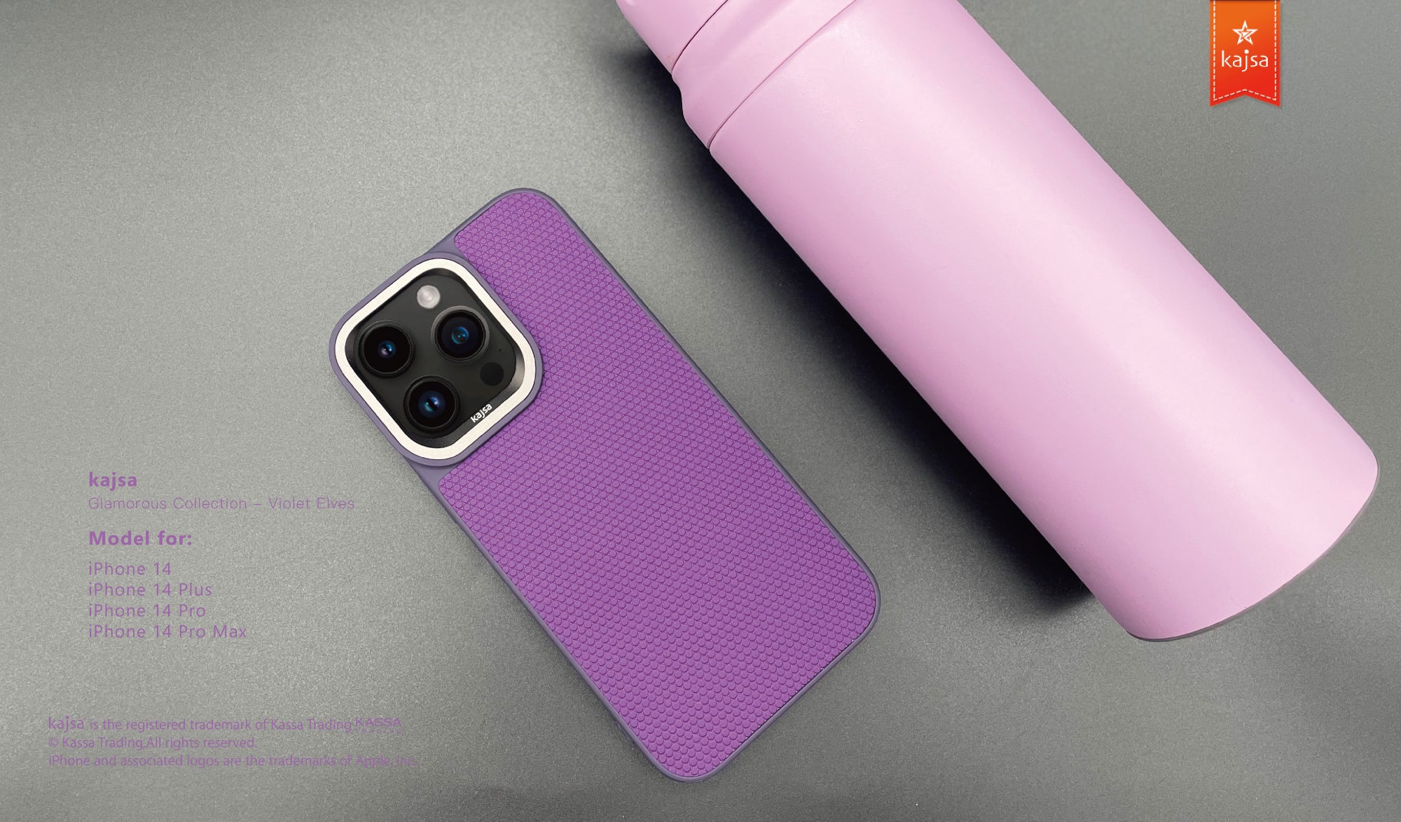Glamorous Collection - Violet Elves Back Case for iPhone 14-Phone Case- phone case - phone cases- phone cover- iphone cover- iphone case- iphone cases- leather case- leather cases- DIYCASE - custom case - leather cover - hand strap case - croco pattern case - snake pattern case - carbon fiber phone case - phone case brand - unique phone case - high quality - phone case brand - protective case - buy phone case hong kong - online buy phone case - iphone手機殼 - 客製化手機殼 - samsung 手機殼 - 香港手機殼 - 買電話殼