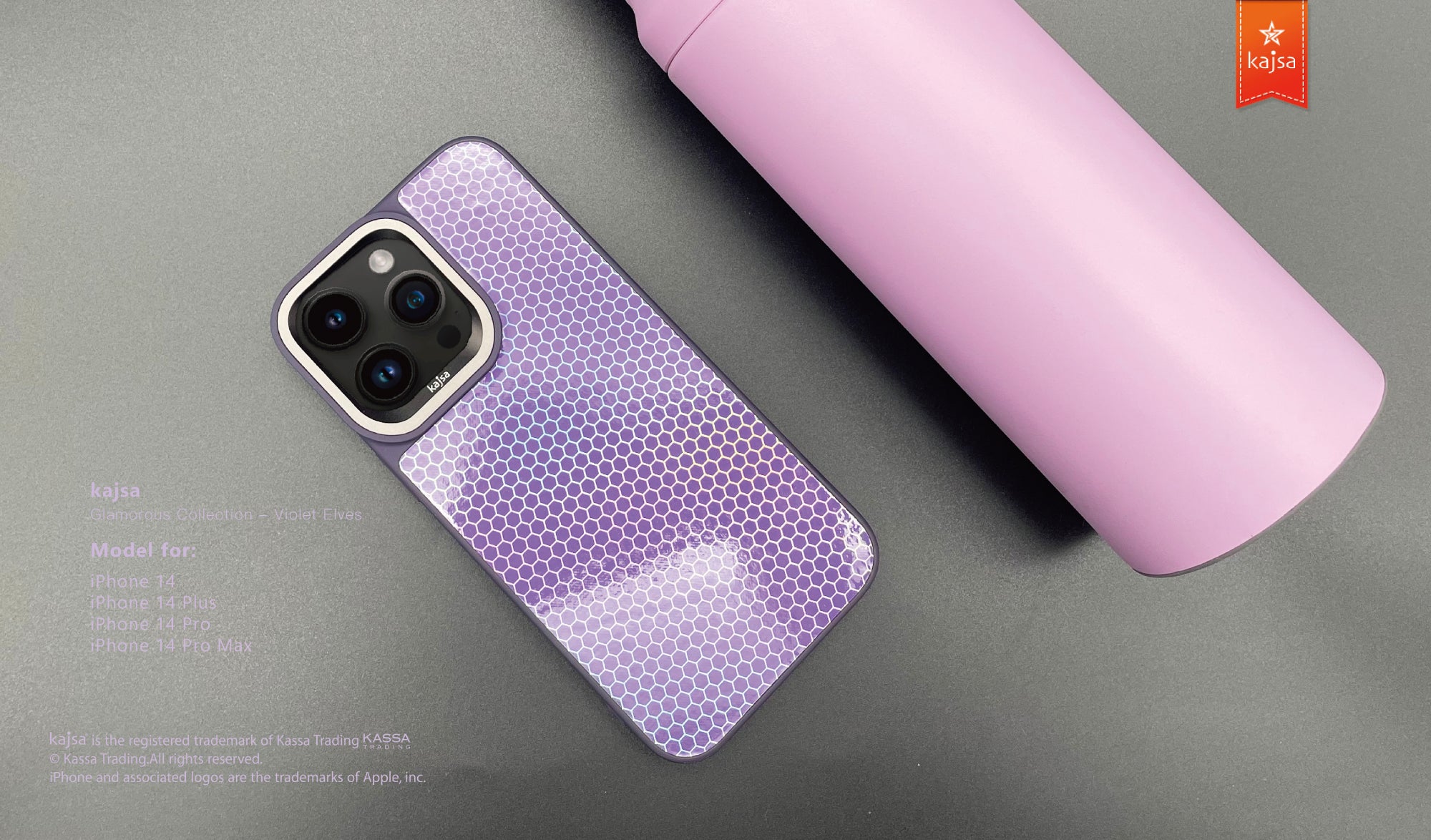 Glamorous Collection - Violet Elves Back Case for iPhone 14-Phone Case- phone case - phone cases- phone cover- iphone cover- iphone case- iphone cases- leather case- leather cases- DIYCASE - custom case - leather cover - hand strap case - croco pattern case - snake pattern case - carbon fiber phone case - phone case brand - unique phone case - high quality - phone case brand - protective case - buy phone case hong kong - online buy phone case - iphone手機殼 - 客製化手機殼 - samsung 手機殼 - 香港手機殼 - 買電話殼