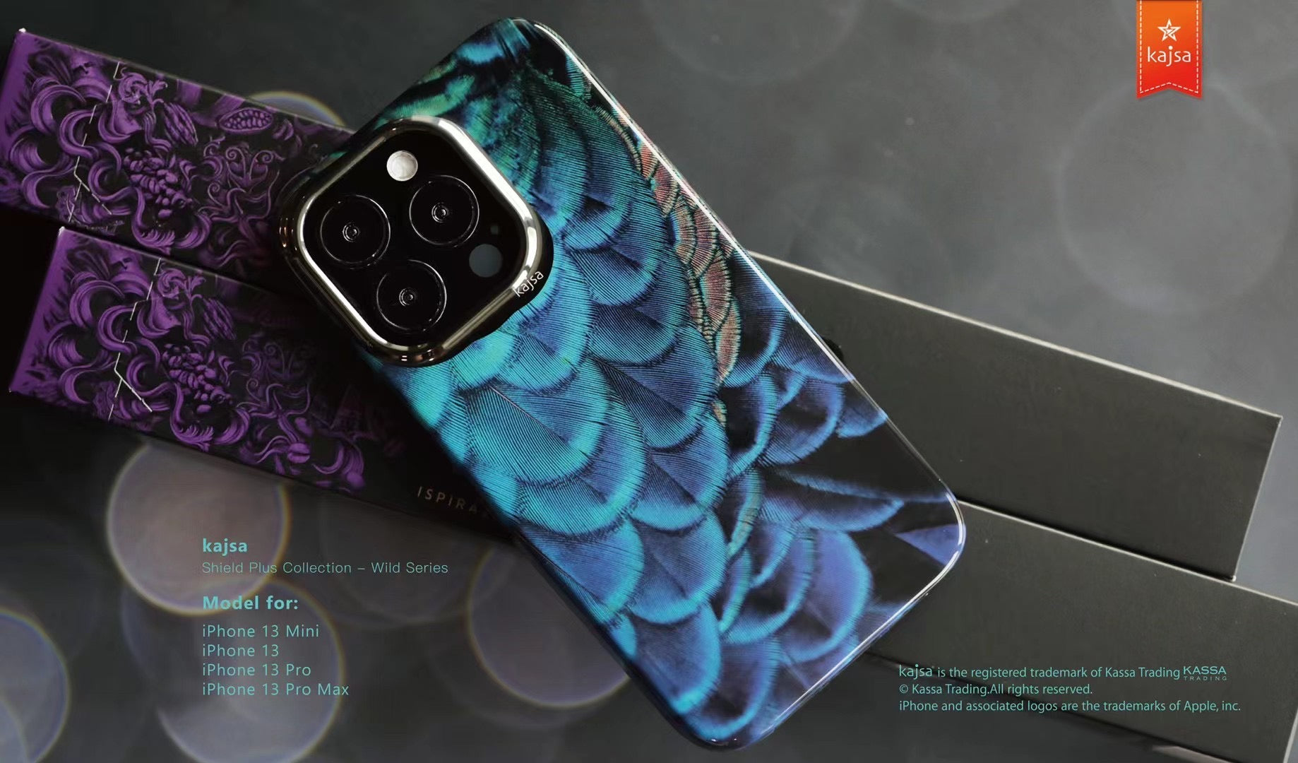 Shield Plus Collection - Wild Series Back Cover for iPhone 13-Phone Case- phone case - phone cases- phone cover- iphone cover- iphone case- iphone cases- leather case- leather cases- DIYCASE - custom case - leather cover - hand strap case - croco pattern case - snake pattern case - carbon fiber phone case - phone case brand - unique phone case - high quality - phone case brand - protective case - buy phone case hong kong - online buy phone case - iphone手機殼 - 客製化手機殼 - samsung 手機殼 - 香港手機殼 - 買電話殼