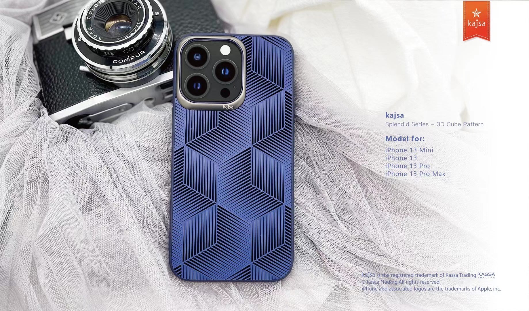 Splendid Series Collection - 3D Cube Pattern Back Case for iPhone 13-Phone Case- phone case - phone cases- phone cover- iphone cover- iphone case- iphone cases- leather case- leather cases- DIYCASE - custom case - leather cover - hand strap case - croco pattern case - snake pattern case - carbon fiber phone case - phone case brand - unique phone case - high quality - phone case brand - protective case - buy phone case hong kong - online buy phone case - iphone手機殼 - 客製化手機殼 - samsung 手機殼 - 香港手機殼 - 買電話殼