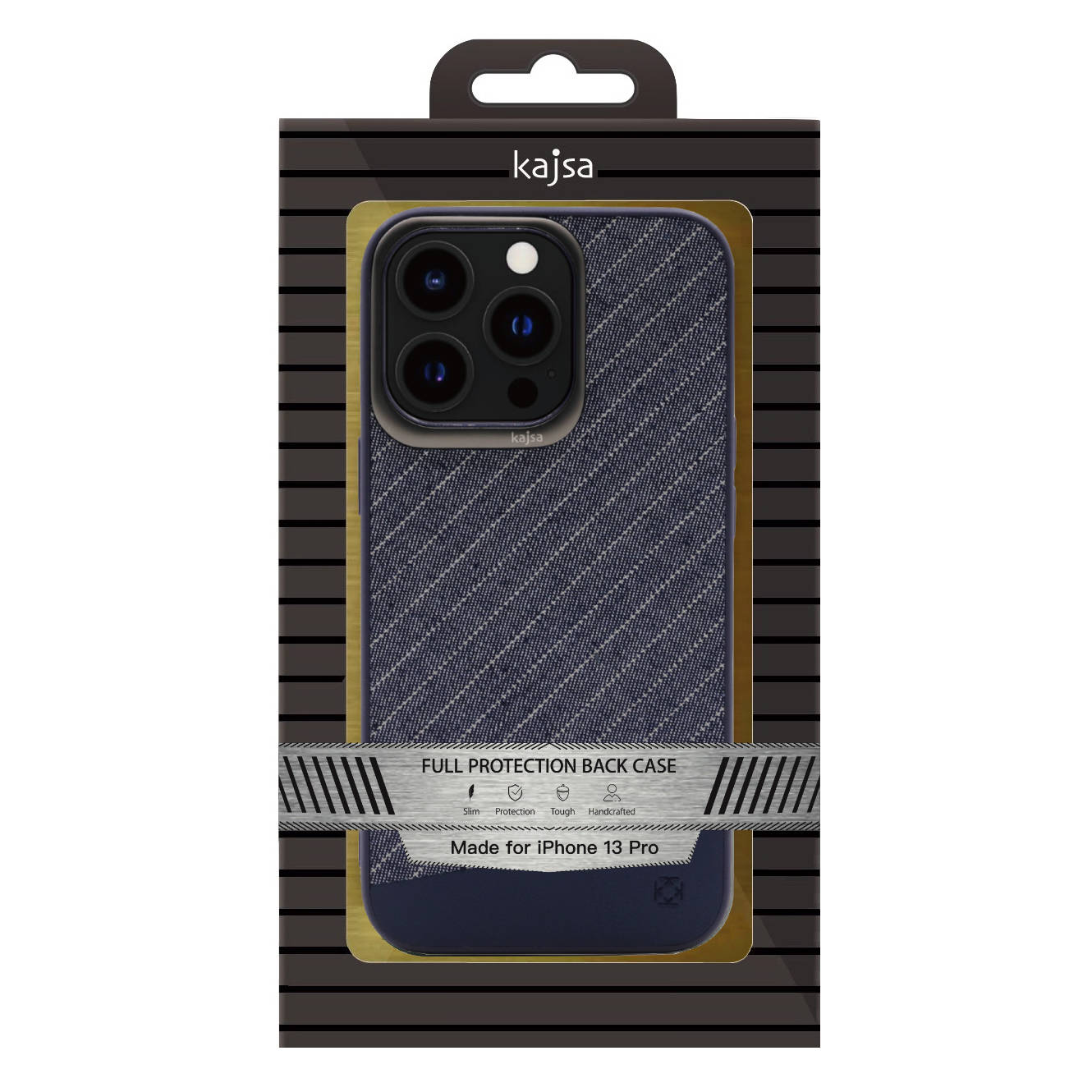 Denim Collection - Stripe Gentleman Back Case for iPhone 13-Phone Case- phone case - phone cases- phone cover- iphone cover- iphone case- iphone cases- leather case- leather cases- DIYCASE - custom case - leather cover - hand strap case - croco pattern case - snake pattern case - carbon fiber phone case - phone case brand - unique phone case - high quality - phone case brand - protective case - buy phone case hong kong - online buy phone case - iphone手機殼 - 客製化手機殼 - samsung 手機殼 - 香港手機殼 - 買電話殼