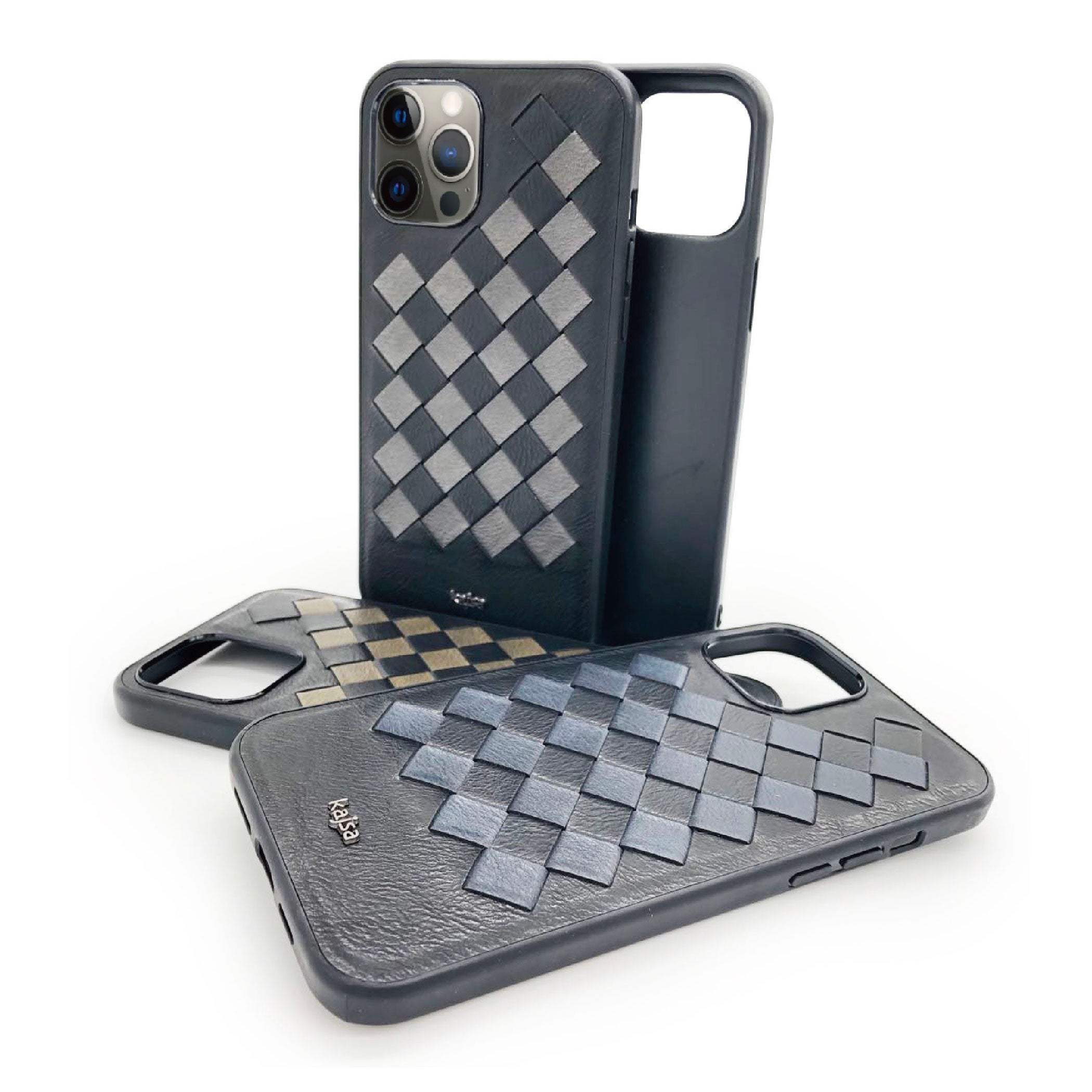 Preppie Collection - Dice Woven Back Case for iPhone 12-Phone Case- phone case - phone cases- phone cover- iphone cover- iphone case- iphone cases- leather case- leather cases- DIYCASE - custom case - leather cover - hand strap case - croco pattern case - snake pattern case - carbon fiber phone case - phone case brand - unique phone case - high quality - phone case brand - protective case - buy phone case hong kong - online buy phone case - iphone手機殼 - 客製化手機殼 - samsung 手機殼 - 香港手機殼 - 買電話殼