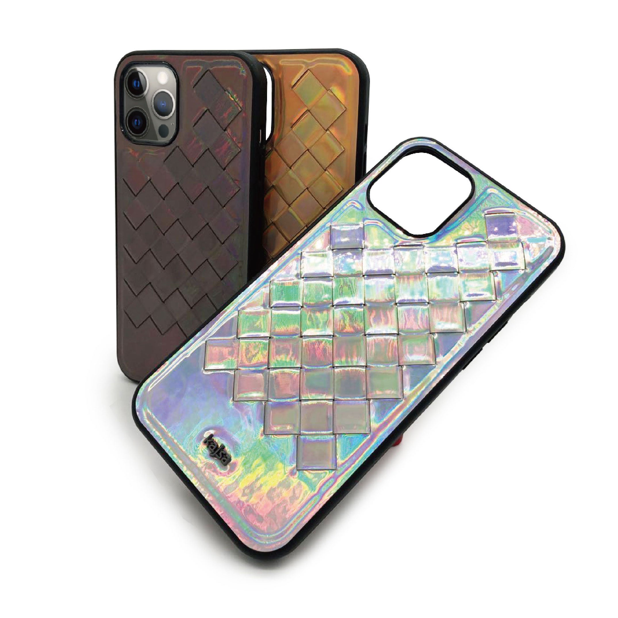 Preppie Collection - Sunshine Woven Back Case for iPhone 12-Phone Case- phone case - phone cases- phone cover- iphone cover- iphone case- iphone cases- leather case- leather cases- DIYCASE - custom case - leather cover - hand strap case - croco pattern case - snake pattern case - carbon fiber phone case - phone case brand - unique phone case - high quality - phone case brand - protective case - buy phone case hong kong - online buy phone case - iphone手機殼 - 客製化手機殼 - samsung 手機殼 - 香港手機殼 - 買電話殼