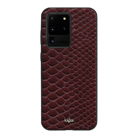 Glamorous Collection - Snake Pattern Back Case for Samsung Galaxy S20/S20+/S20 Ultra-Phone Case- phone case - phone cases- phone cover- iphone cover- iphone case- iphone cases- leather case- leather cases- DIYCASE - custom case - leather cover - hand strap case - croco pattern case - snake pattern case - carbon fiber phone case - phone case brand - unique phone case - high quality - phone case brand - protective case - buy phone case hong kong - online buy phone case - iphone手機殼 - 客製化手機殼 - samsung 手機殼 - 香
