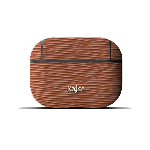 Genuine Leather Wave Pattern AirPods Pro Jacket-AirPods Case- phone case - phone cases- phone cover- iphone cover- iphone case- iphone cases- leather case- leather cases- DIYCASE - custom case - leather cover - hand strap case - croco pattern case - snake pattern case - carbon fiber phone case - phone case brand - unique phone case - high quality - phone case brand - protective case - buy phone case hong kong - online buy phone case - iphone手機殼 - 客製化手機殼 - samsung 手機殼 - 香港手機殼 - 買電話殼