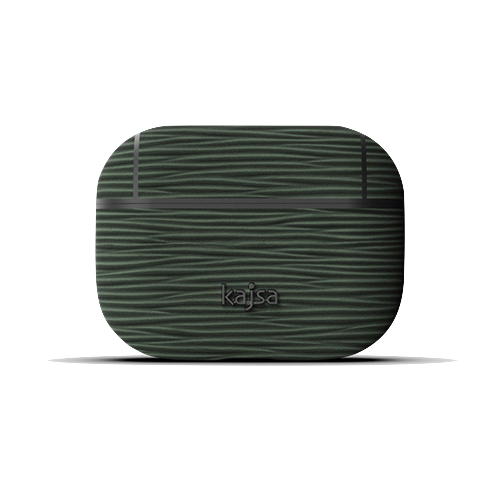 Genuine Leather Wave Pattern AirPods Pro Jacket-AirPods Case- phone case - phone cases- phone cover- iphone cover- iphone case- iphone cases- leather case- leather cases- DIYCASE - custom case - leather cover - hand strap case - croco pattern case - snake pattern case - carbon fiber phone case - phone case brand - unique phone case - high quality - phone case brand - protective case - buy phone case hong kong - online buy phone case - iphone手機殼 - 客製化手機殼 - samsung 手機殼 - 香港手機殼 - 買電話殼