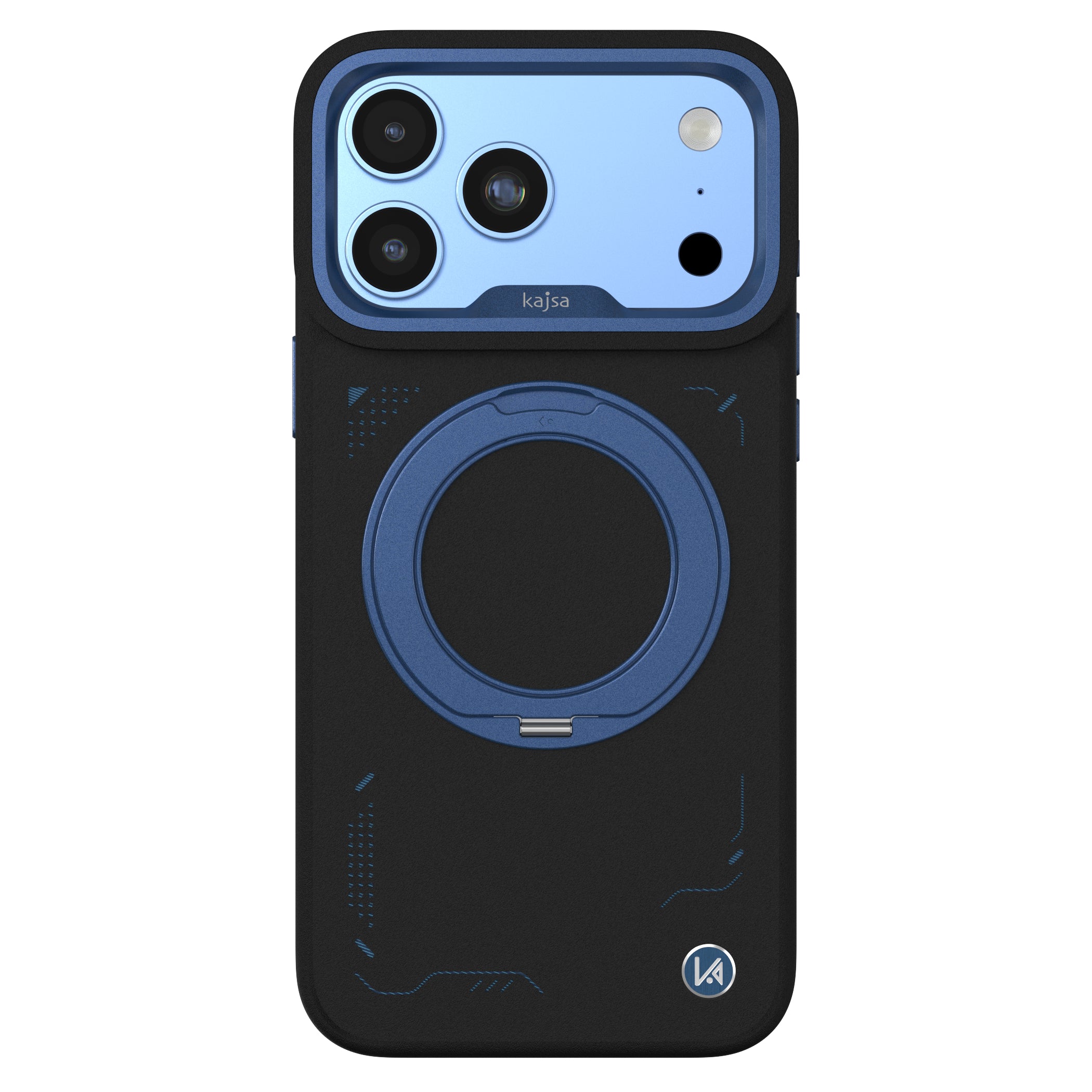 GeoRing Collection - Circuit Back Case for iPhone 18 (MagSafe Compatible)