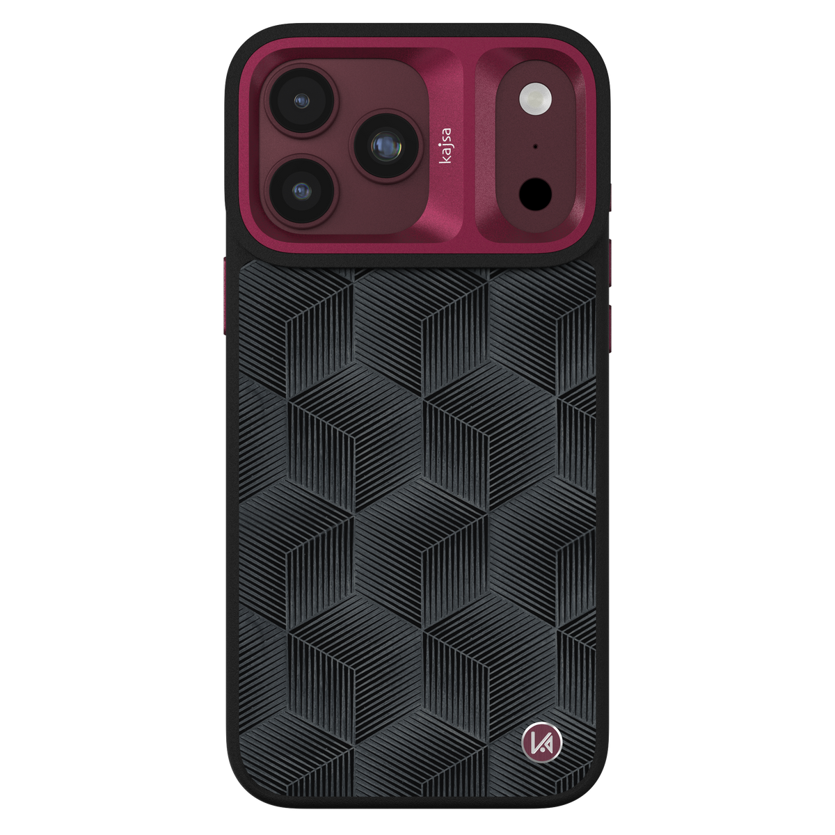 Splendid Series Collection - 3D Cube Pattern Back Case for iPhone 18 (MagSafe Compatible)