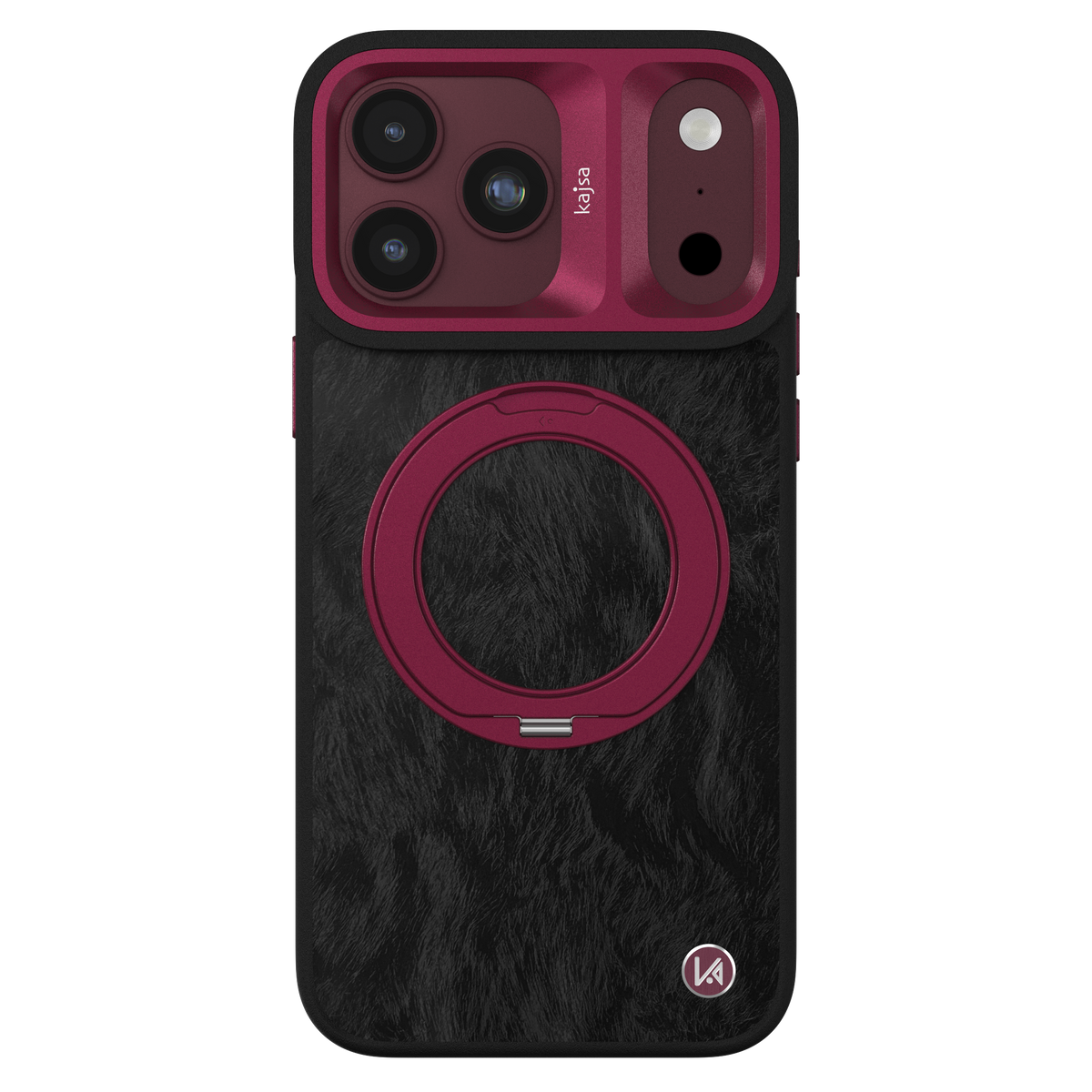 GeoRing Collection - Aurora Pattern Back Case for iPhone 18 (MagSafe Compatible)