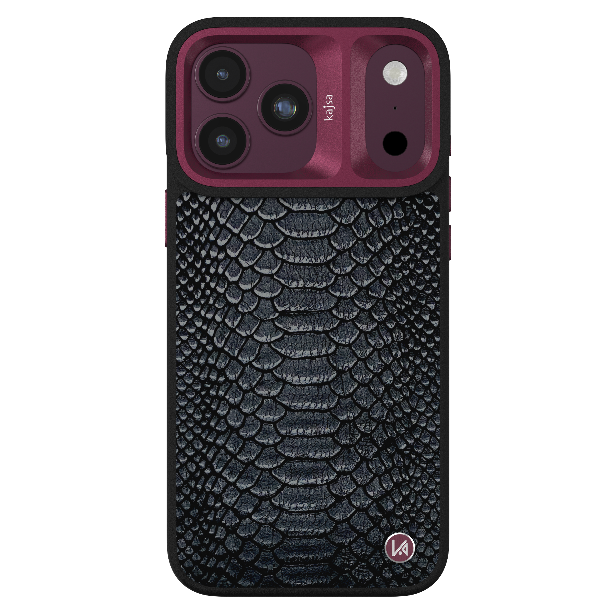 Glamorous Collection - Snake Pattern Back Case for iPhone 18 (MagSafe Compatible)