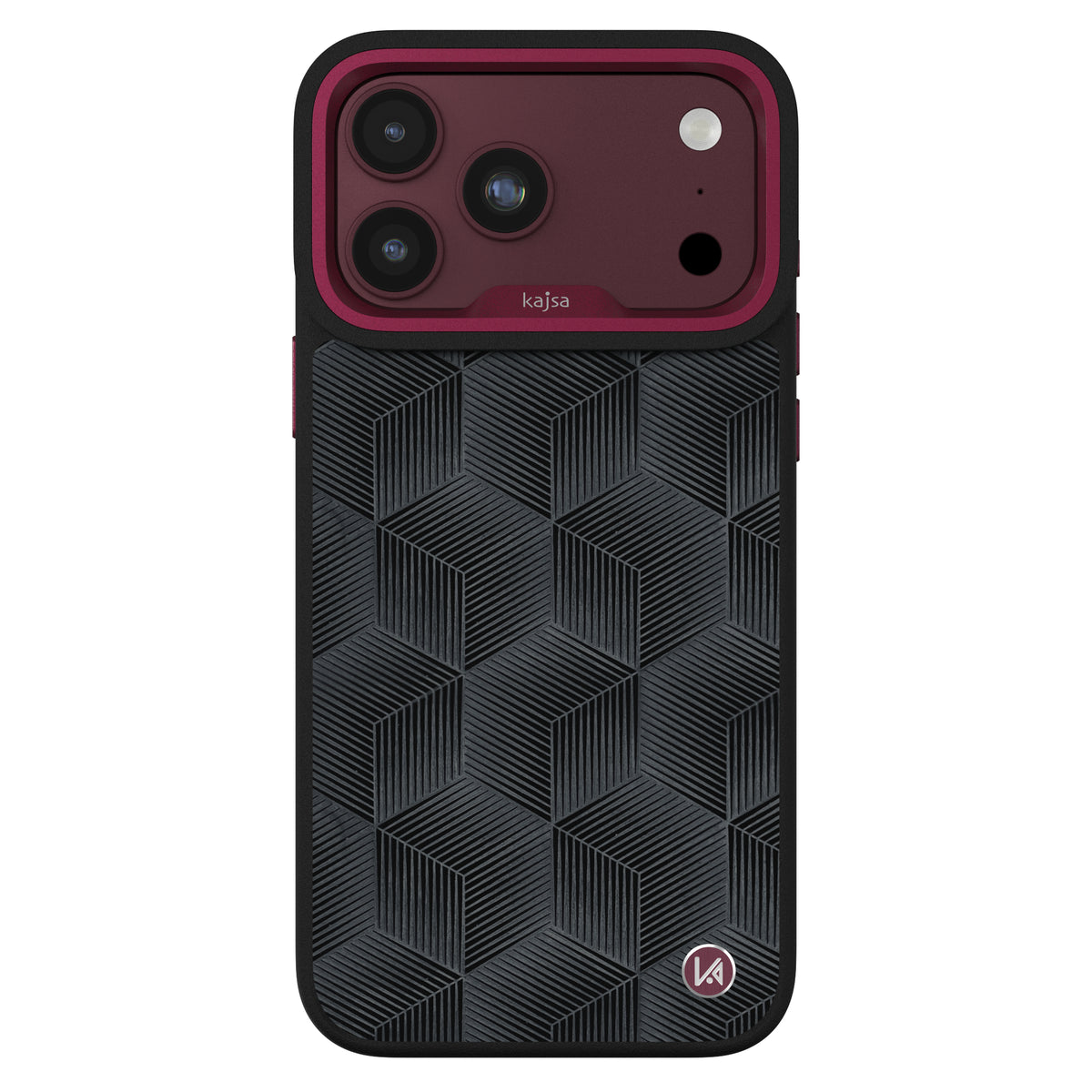 Splendid Series Collection - 3D Cube Pattern Back Case for iPhone 18 (MagSafe Compatible)