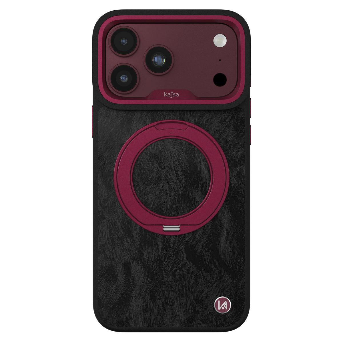 GeoRing Collection - Aurora Pattern Back Case for iPhone 18 (MagSafe Compatible)