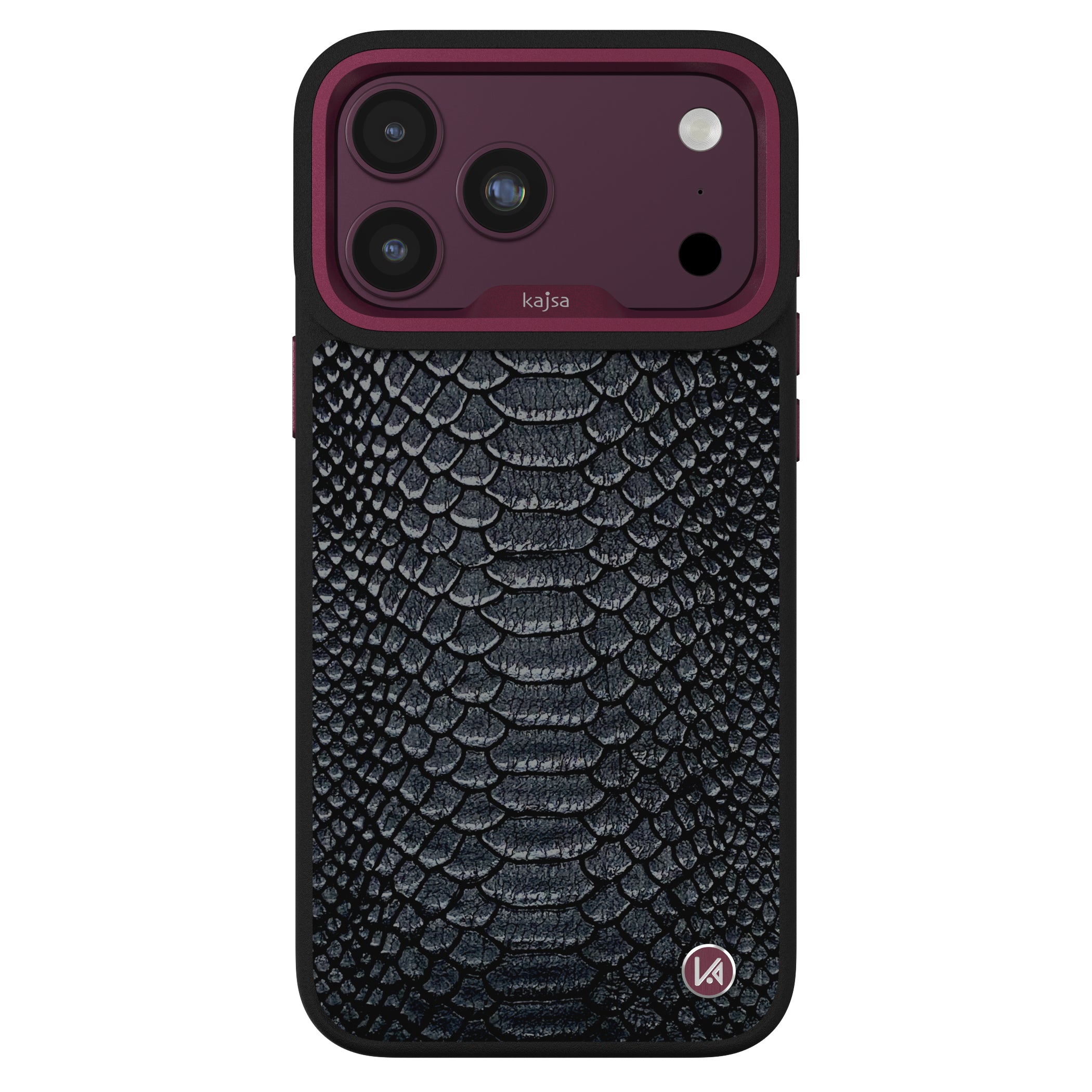 Glamorous Collection - Snake Pattern Back Case for iPhone 18 (MagSafe Compatible)