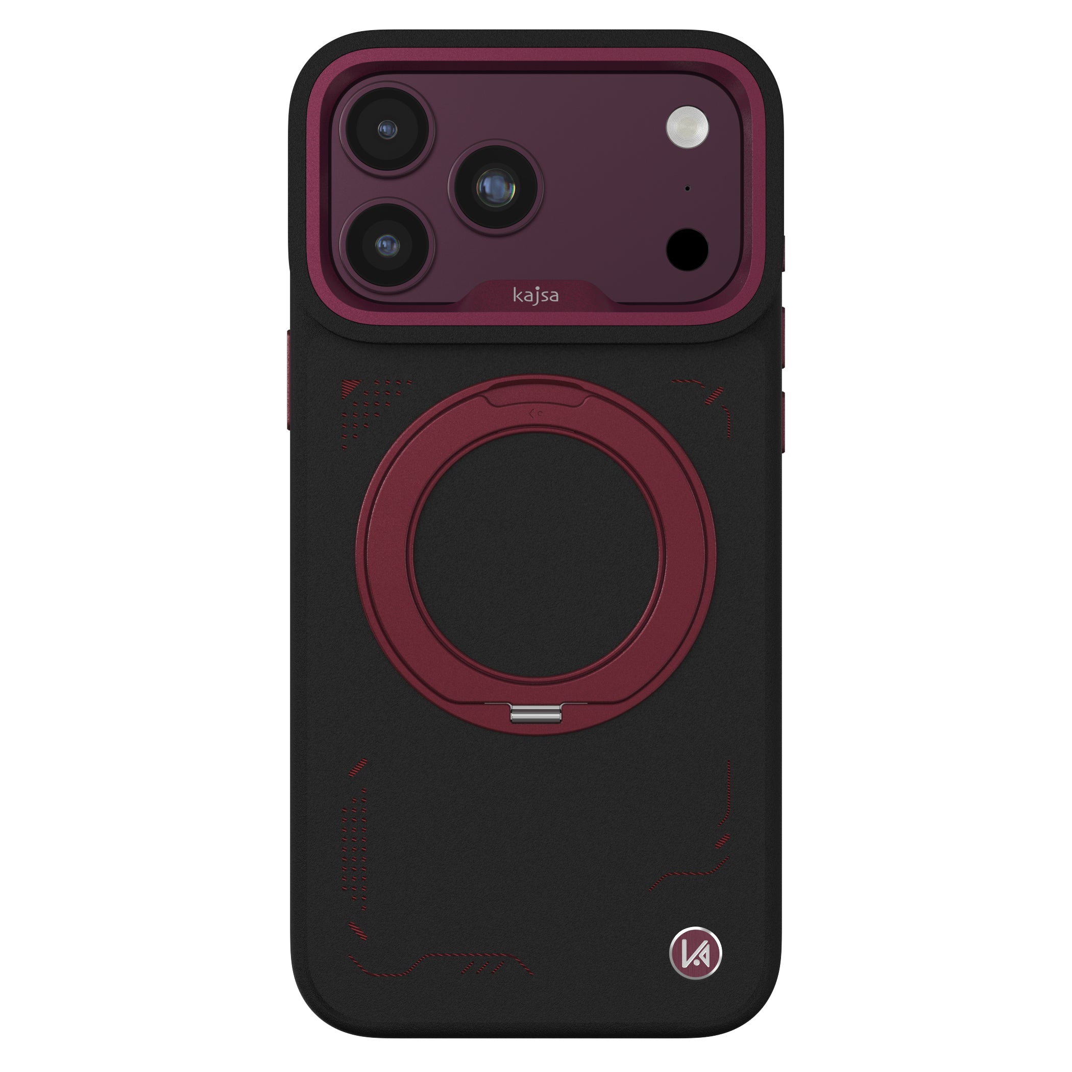 GeoRing Collection - Circuit Back Case for iPhone 18 (MagSafe Compatible)