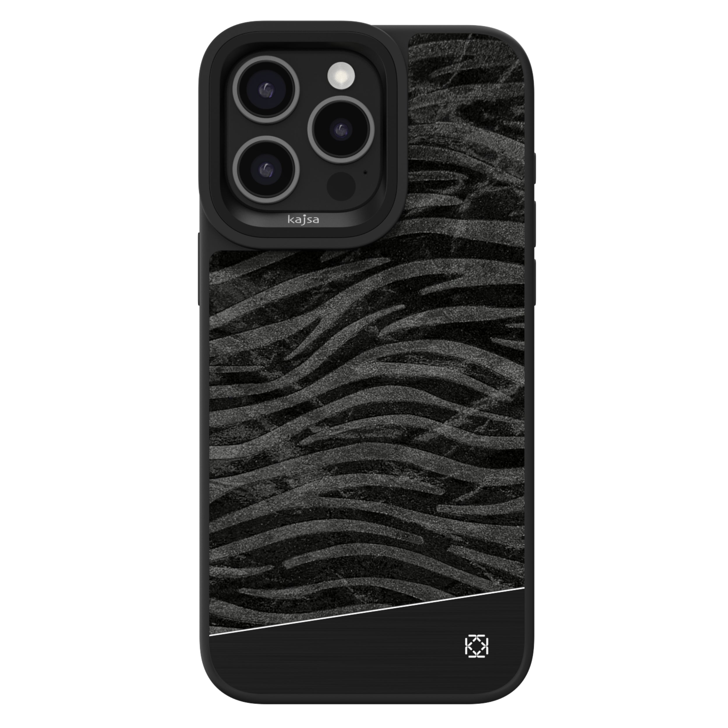 Glamorous Collection - Titanium Aquatic Back Case for iPhone 15