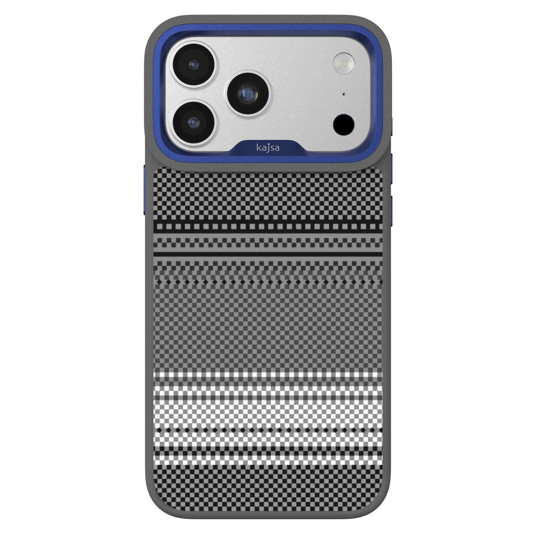 Resort Collection - Gradient Stripe Pattern Back Case for iPhone 17 (MagSafe Compatible)