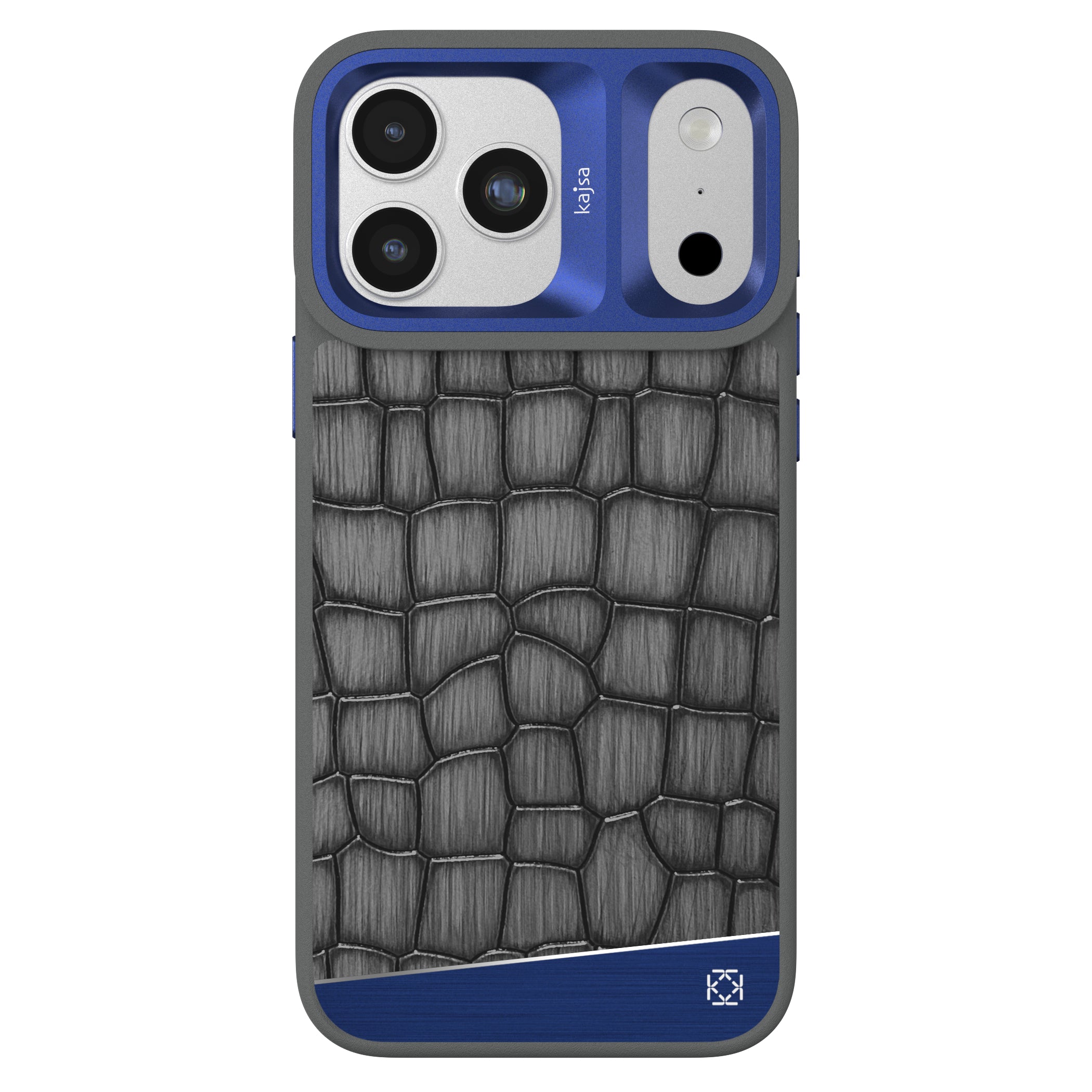 Glamorous Collection - Metallic Croco 2 Back Case for iPhone 17 (MagSafe Compatible)