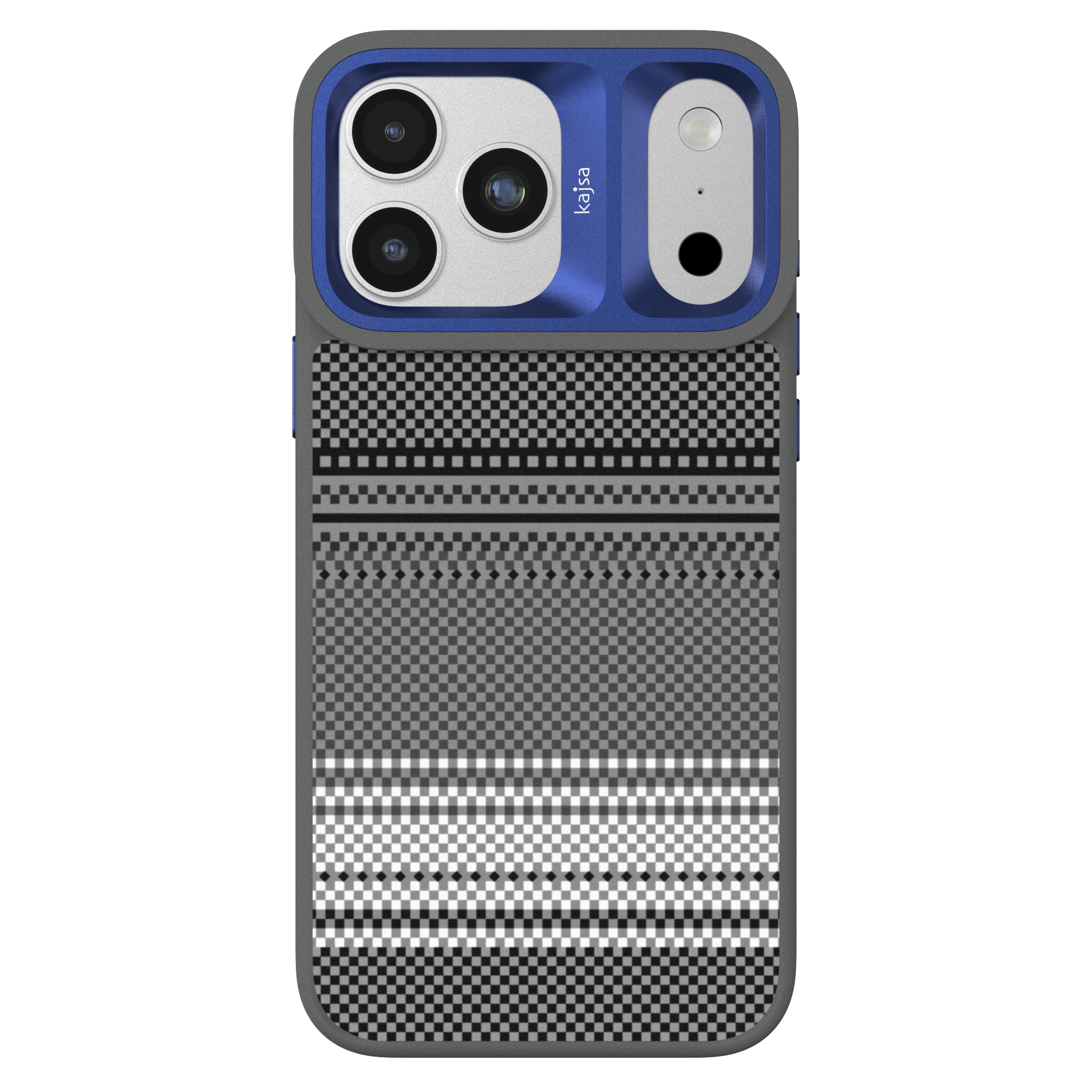 Resort Collection - Gradient Stripe Pattern Back Case for iPhone 17 (MagSafe Compatible)