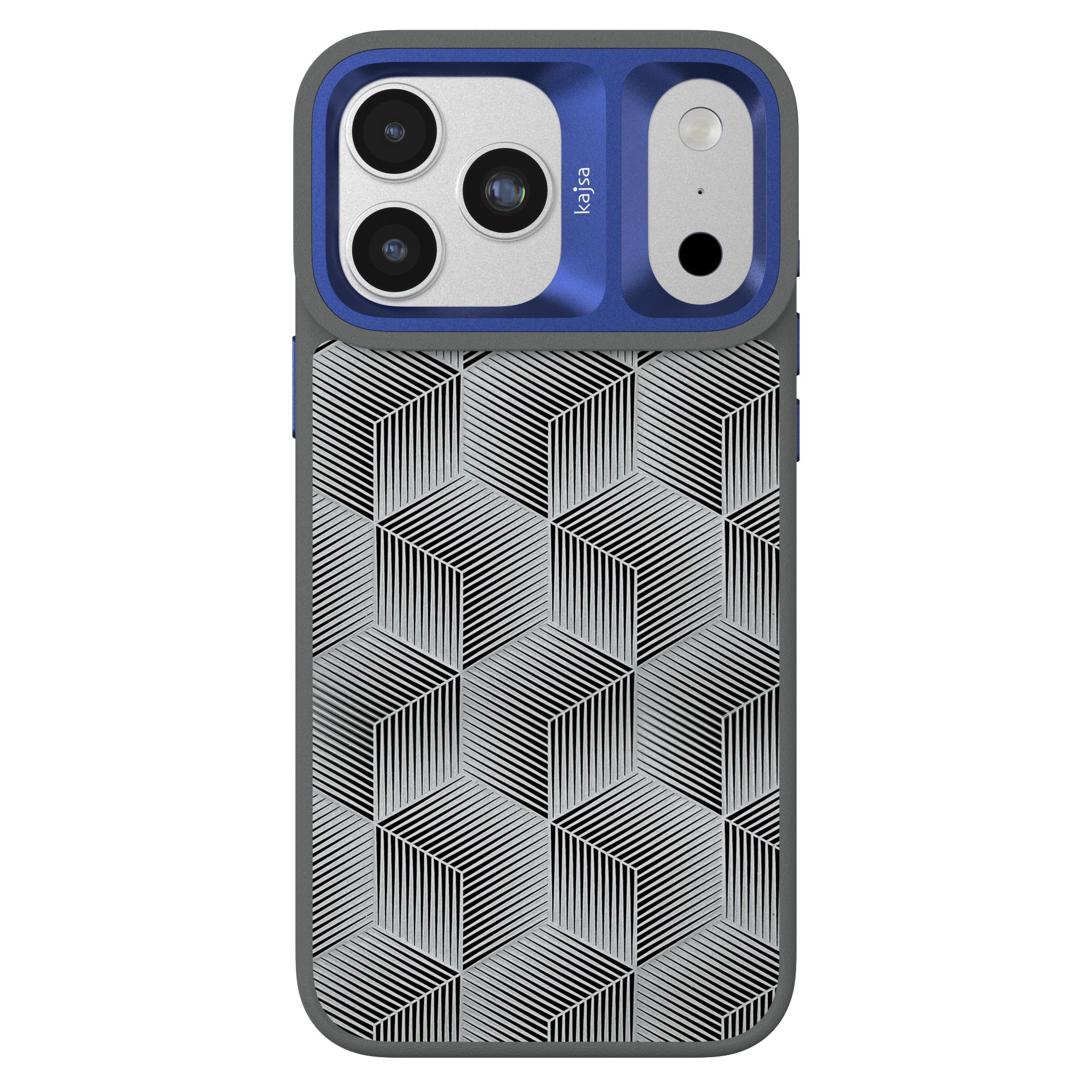 Splendid Series Collection - 3D Cube Pattern Back Case for iPhone 17 (MagSafe Compatible)