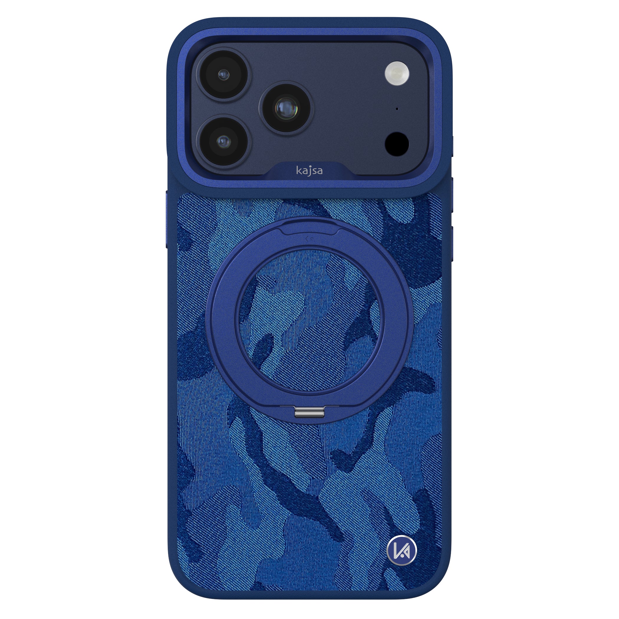 GeoRing Collection - Camo Satin Back Case for iPhone 17 (MagSafe Compatible)