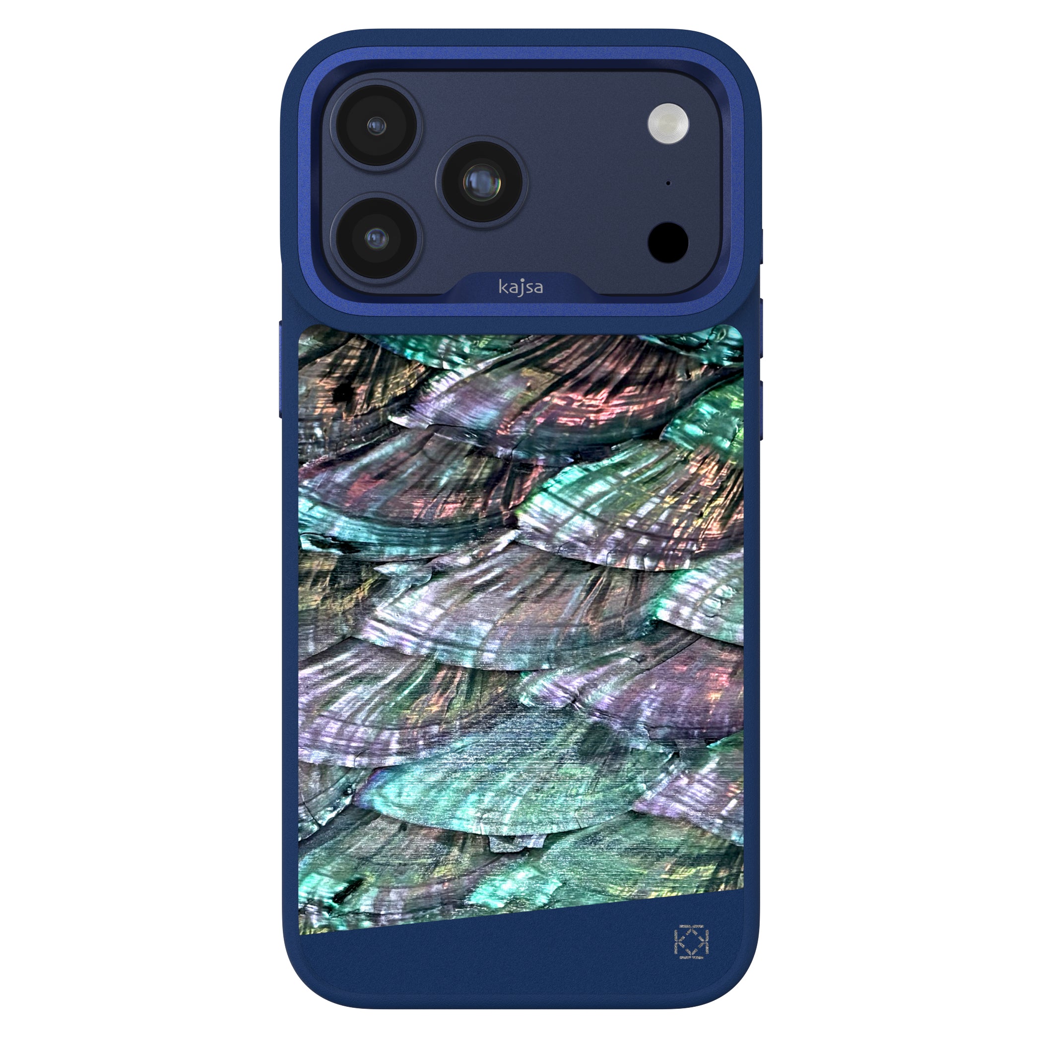 Glamorous Collection - Pearl Patchwork Back Case for iPhone 17 (MagSafe Compatible)