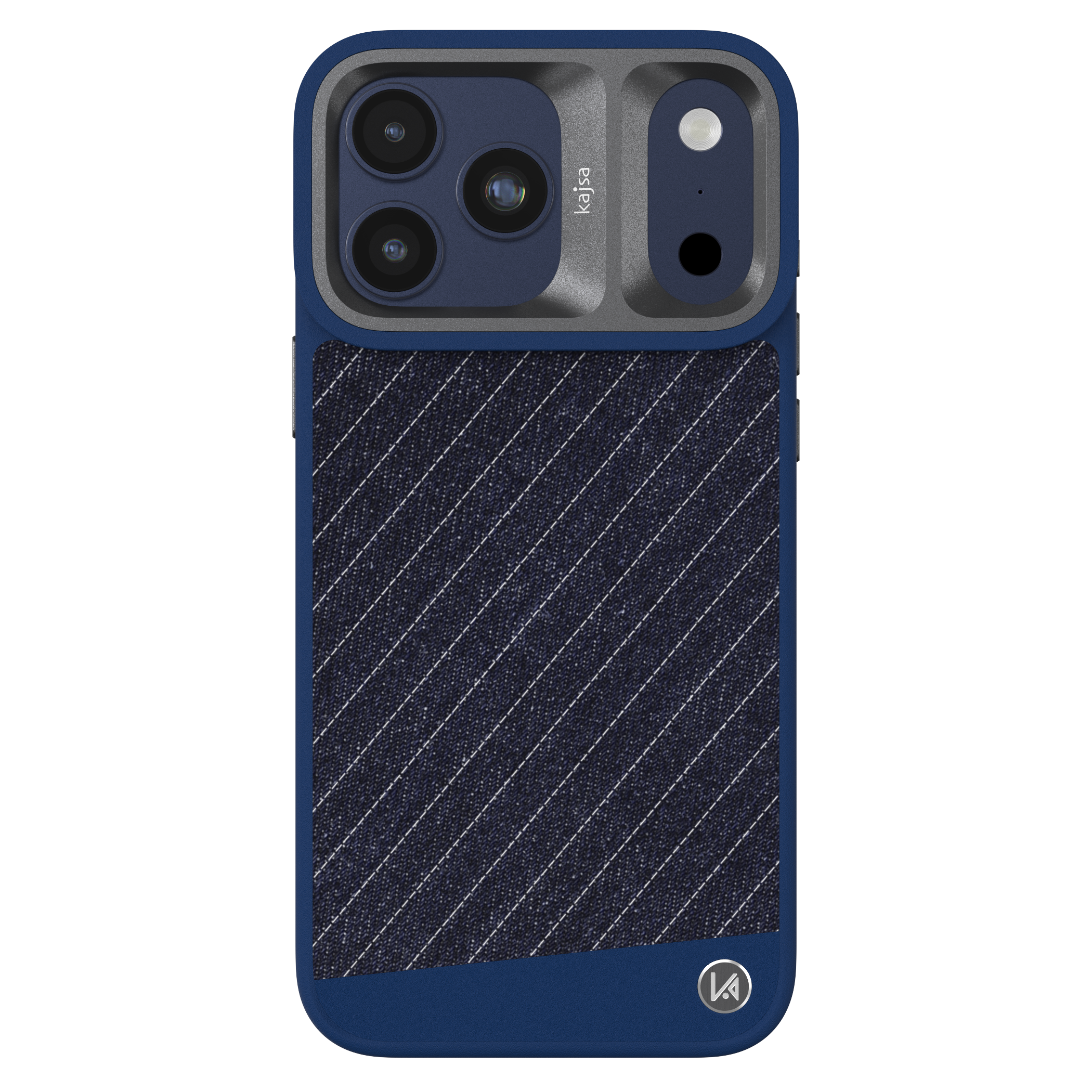 Denim Collection - Stripe Gentleman Back Case for iPhone 17 (MagSafe Compatible)