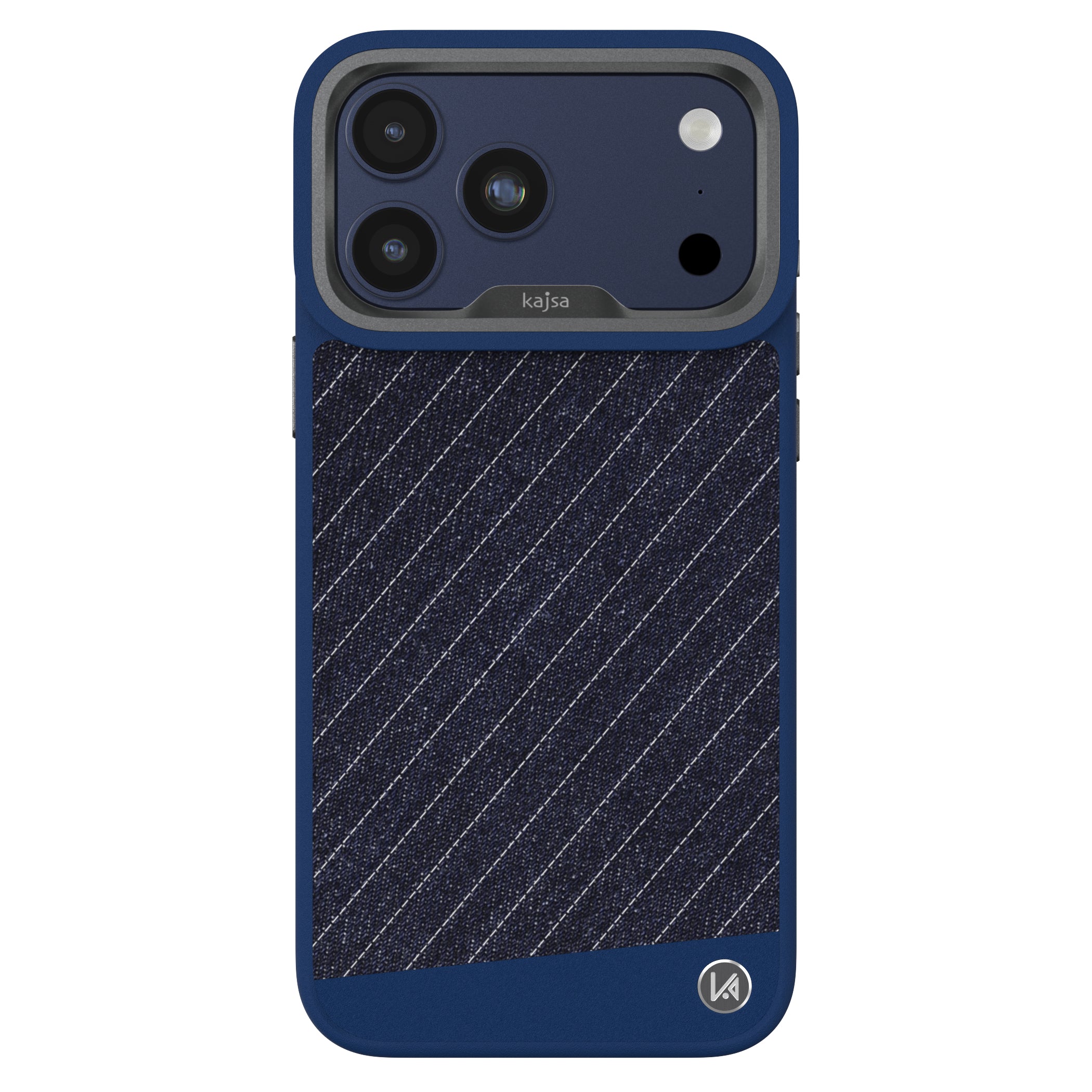 Denim Collection - Stripe Gentleman Back Case for iPhone 17 (MagSafe Compatible)