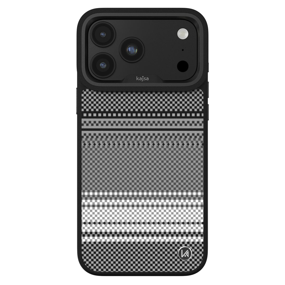 Resort Collection - Gradient Stripe Pattern Back Case for iPhone 18 (MagSafe Compatible)