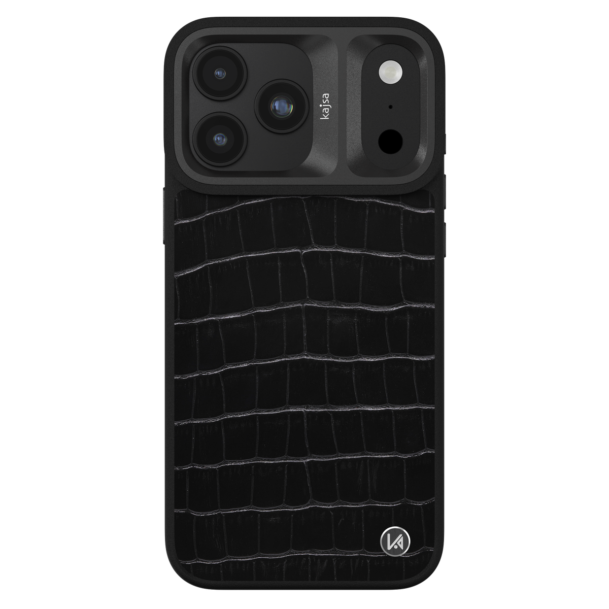 Neo Classic Collection - Genuine Croco Pattern Leather Back Case for iPhone 18 (MagSafe Compatible)