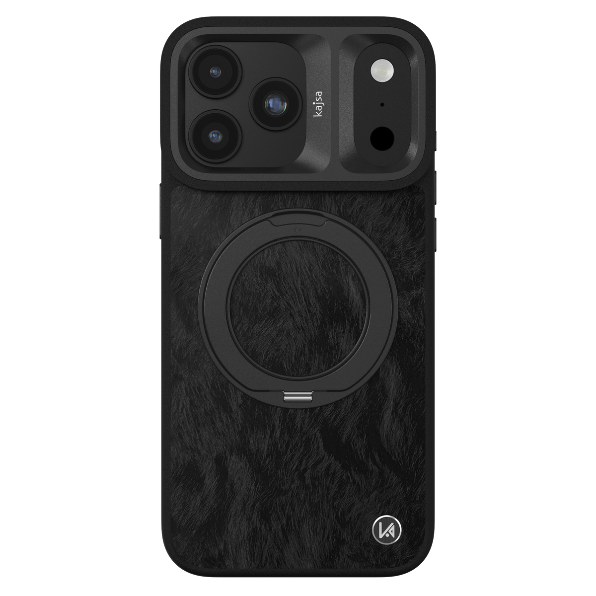 GeoRing Collection - Aurora Pattern Back Case for iPhone 18 (MagSafe Compatible)