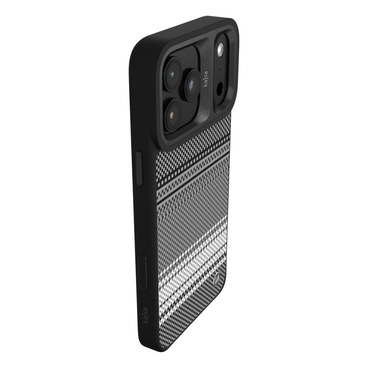 Resort Collection - Gradient Stripe Pattern Back Case for iPhone 18 (MagSafe Compatible)
