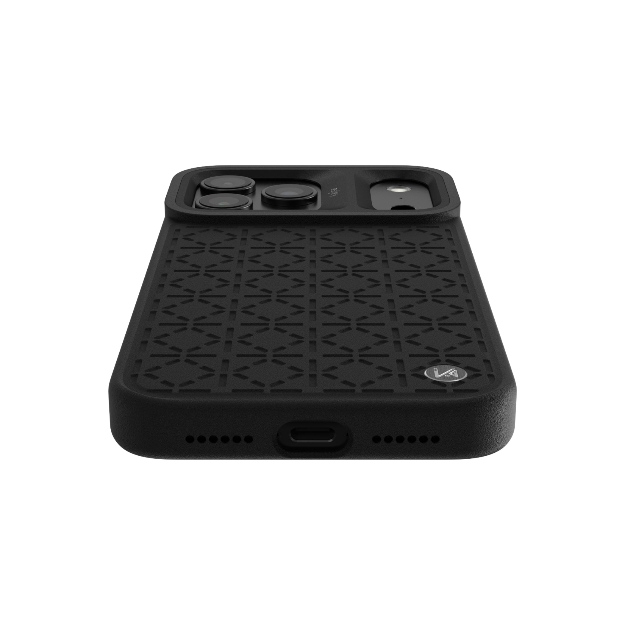 Briquette Collection - Diamond Pattern Back Case for iPhone 18 (MagSafe Compatible)