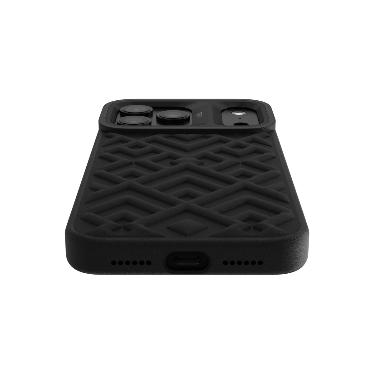 Briquette Collection - Rhombus Back Case for iPhone 18 (MagSafe Compatible)