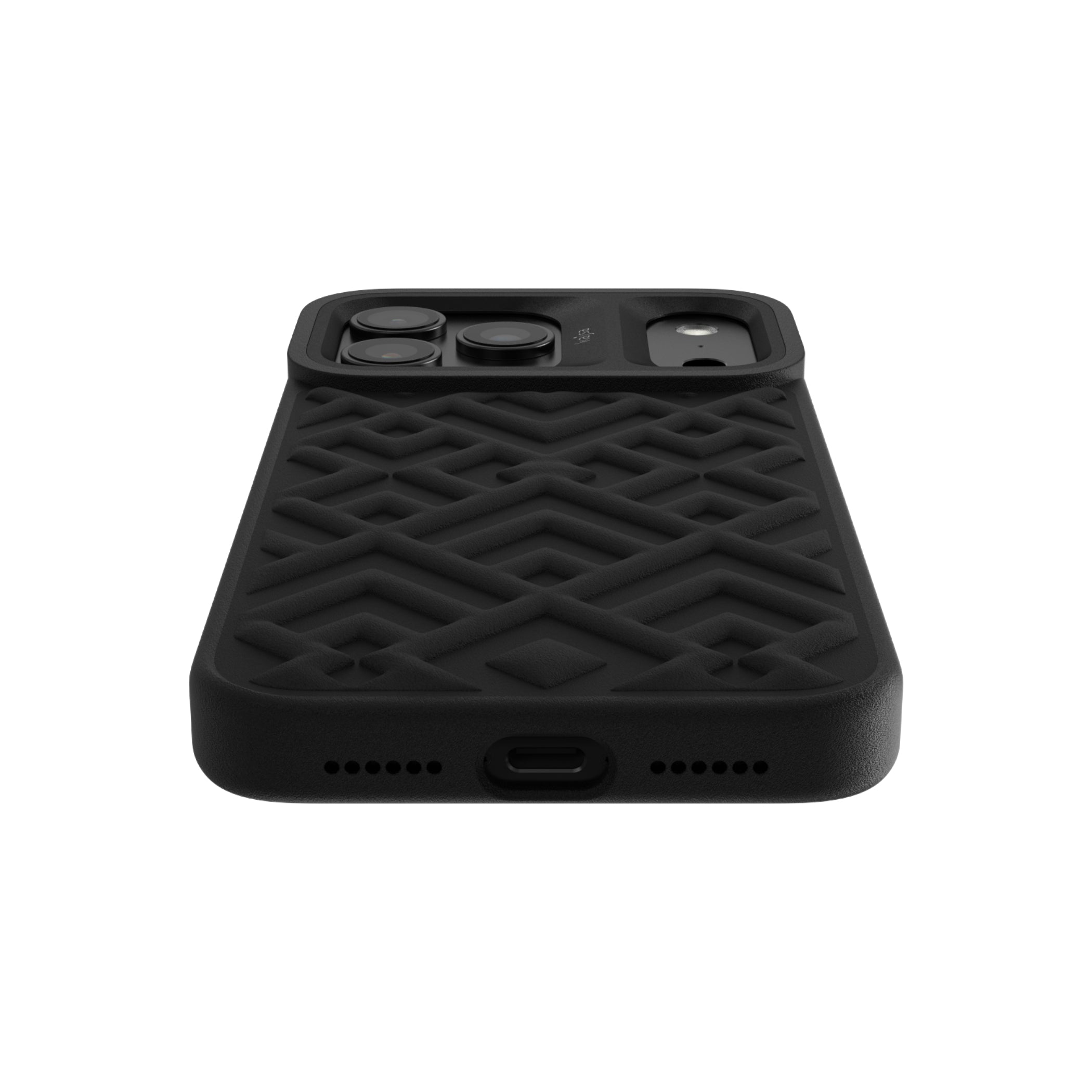Briquette Collection - Rhombus Back Case for iPhone 18 (MagSafe Compatible)
